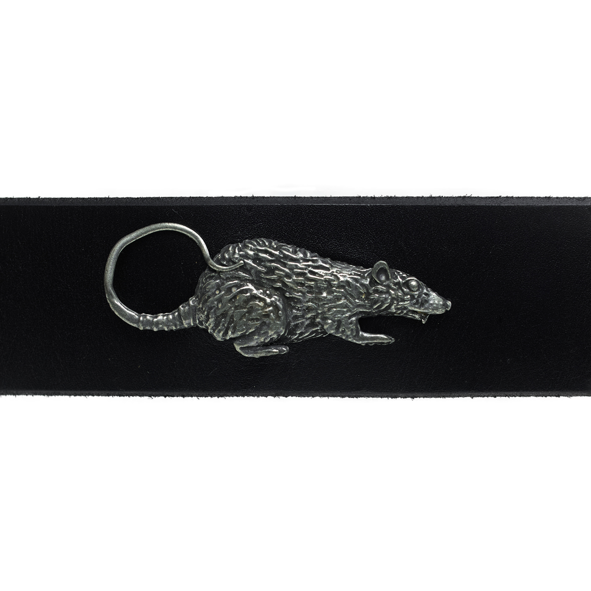 Enfants Riches Déprimés Black leather belt