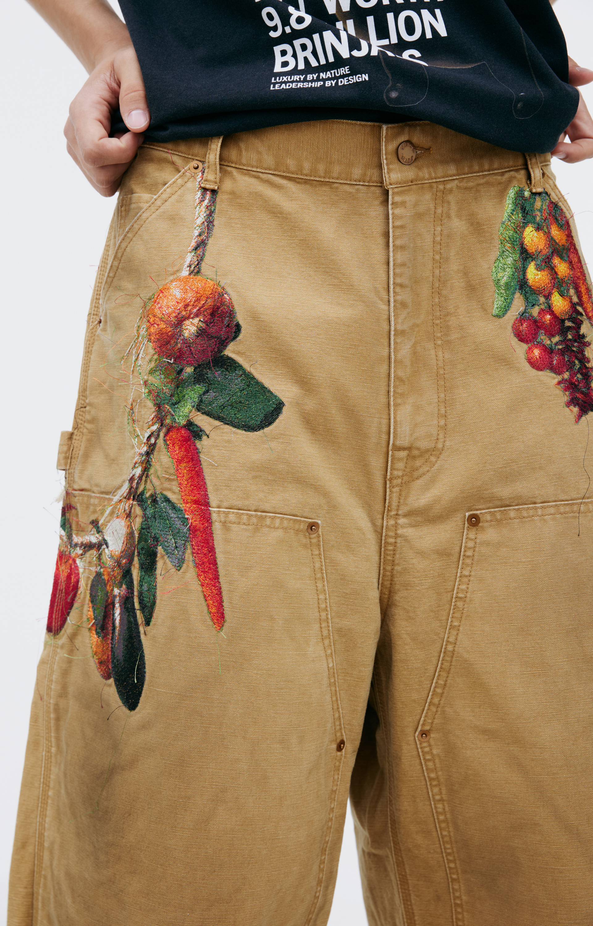 Doublet Embroidered shorts