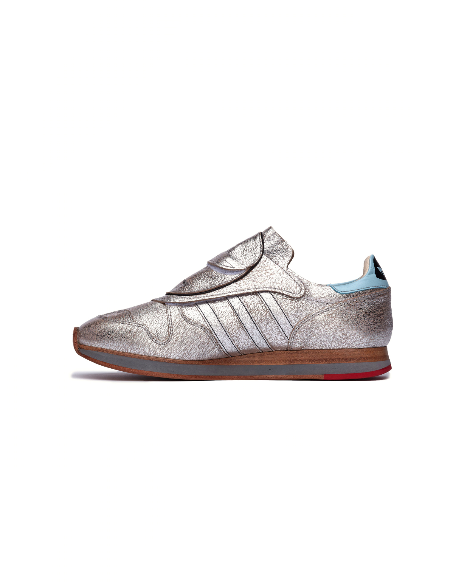 Hender Scheme adidas Micropacer Silver Leather Sneakers