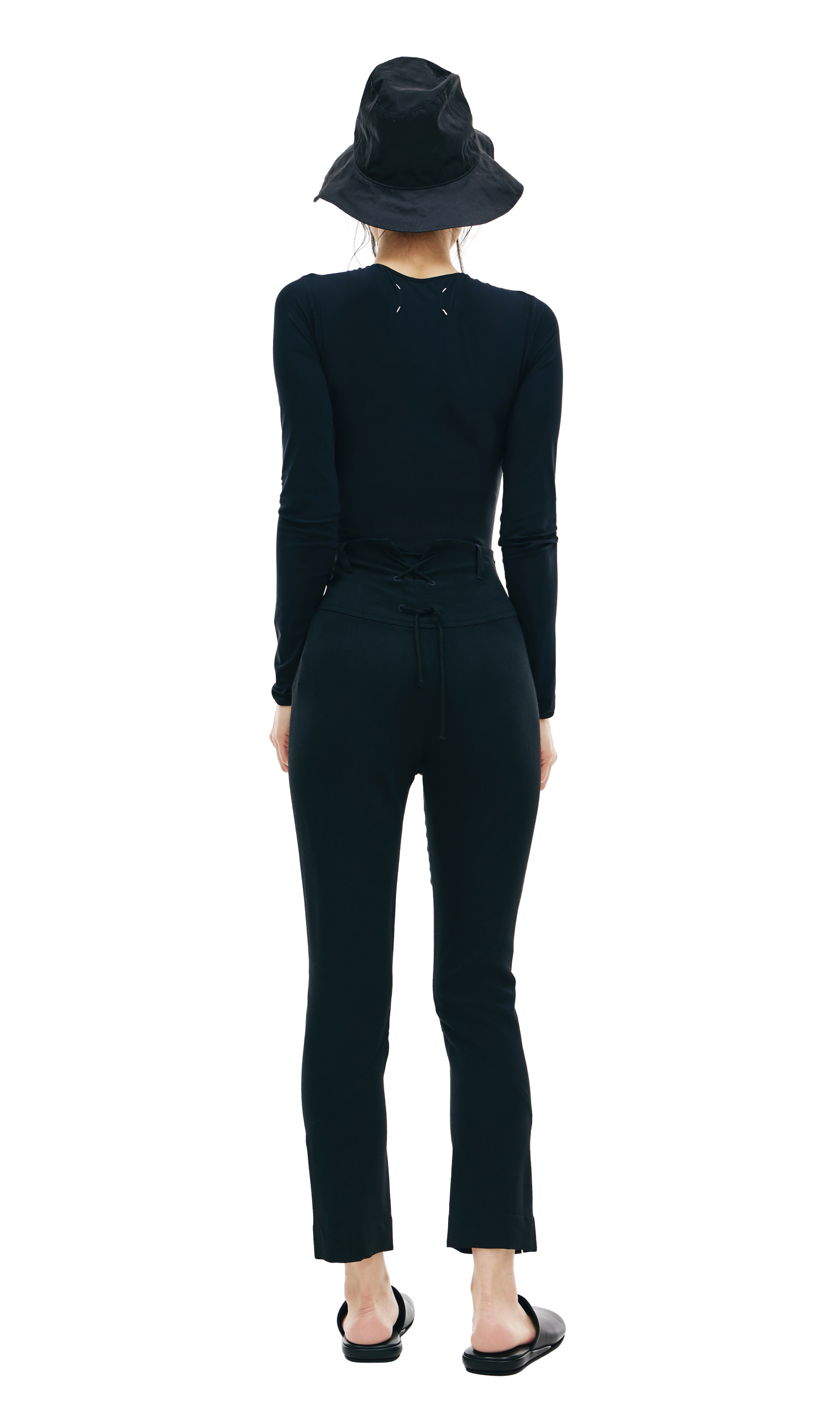 Ann Demeulemeester Black Trousers