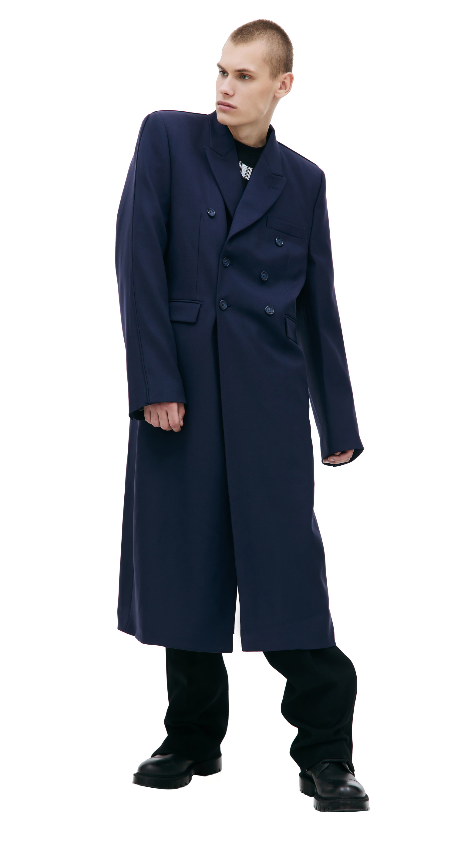 VTMNTS Wool double-breasted coat