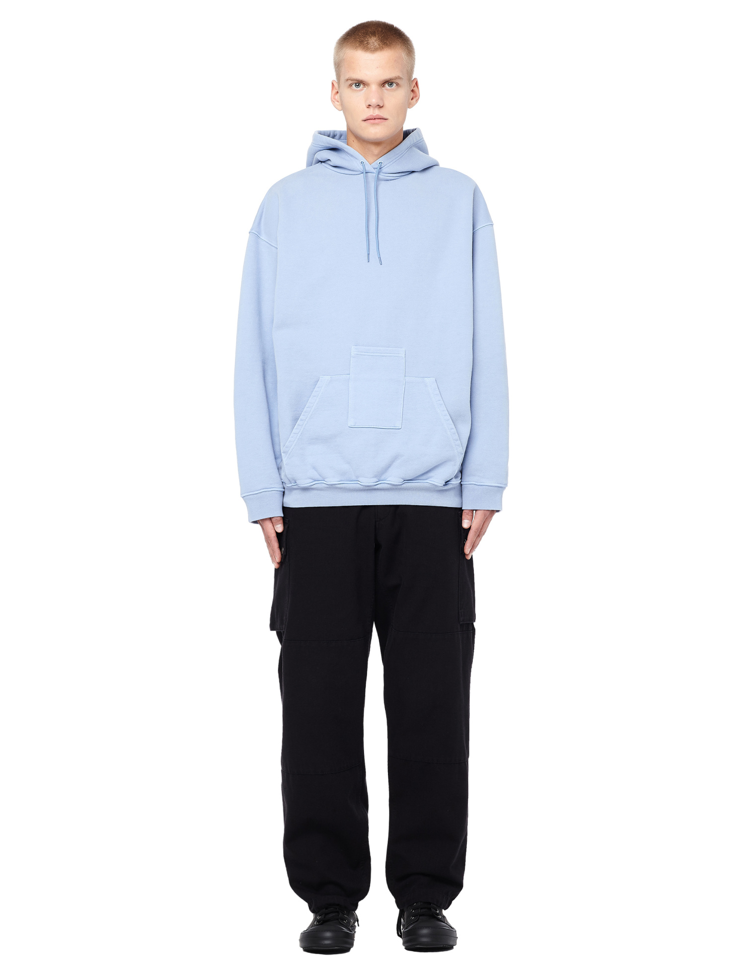 Balenciaga Худи с логотипом и карманом для телефона