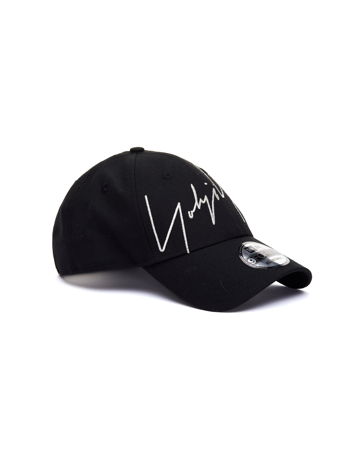 Yohji Yamamoto Кепка New Era из шерсти с вышивкой