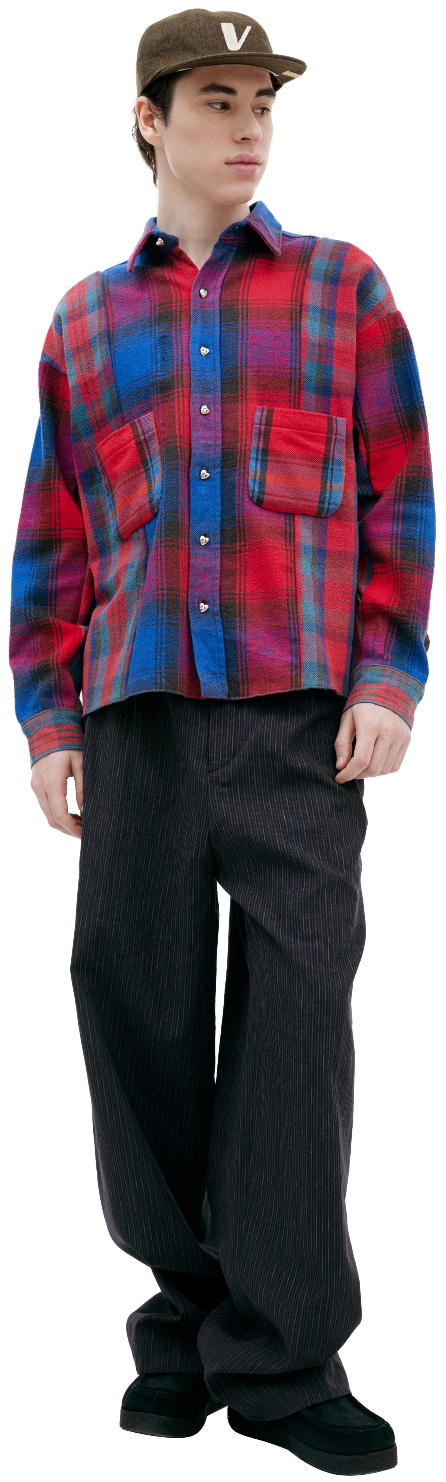 Readymade Plaid button down shirt