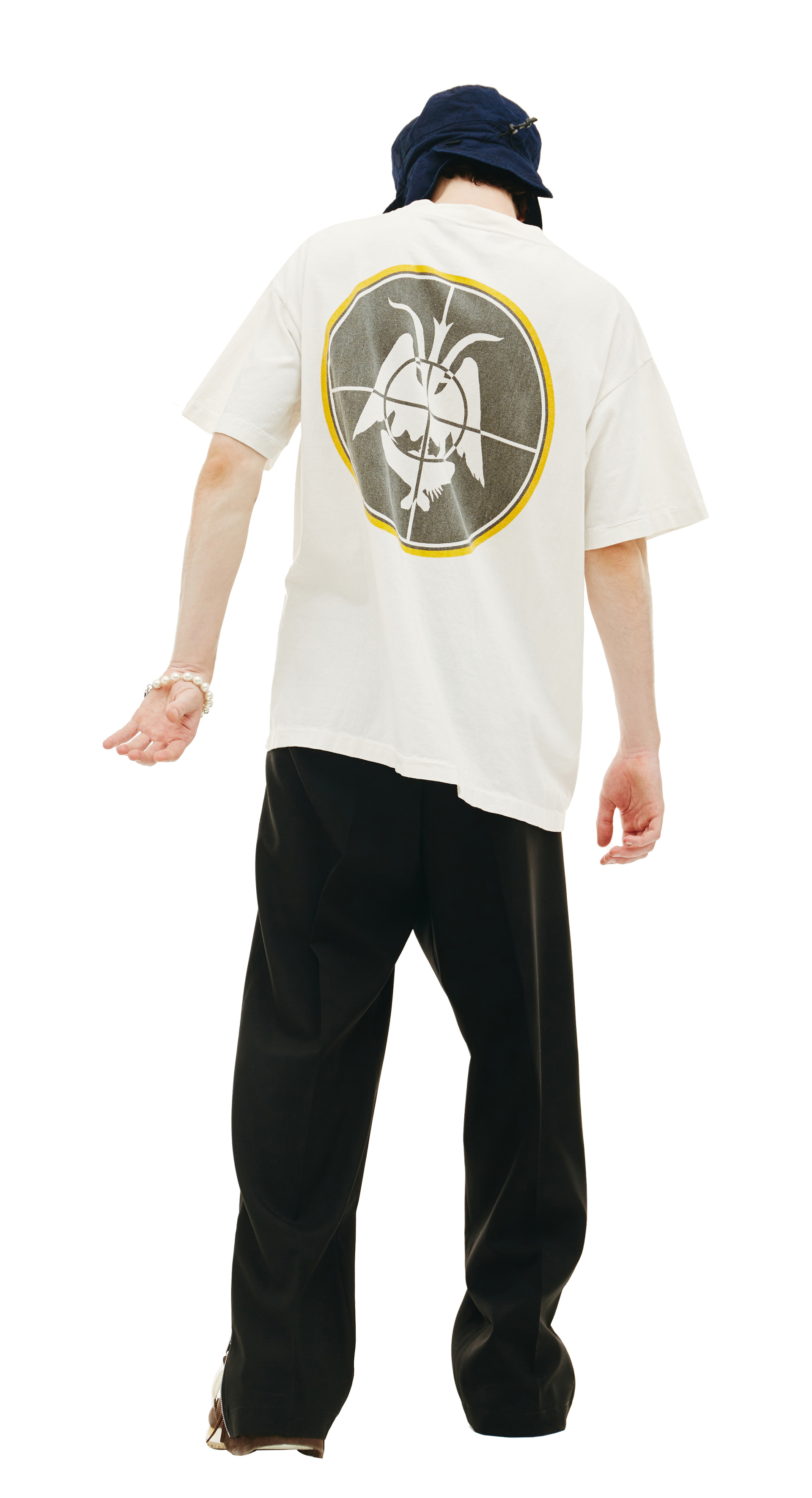 Saint Michael Demon Killer printed t-shirt