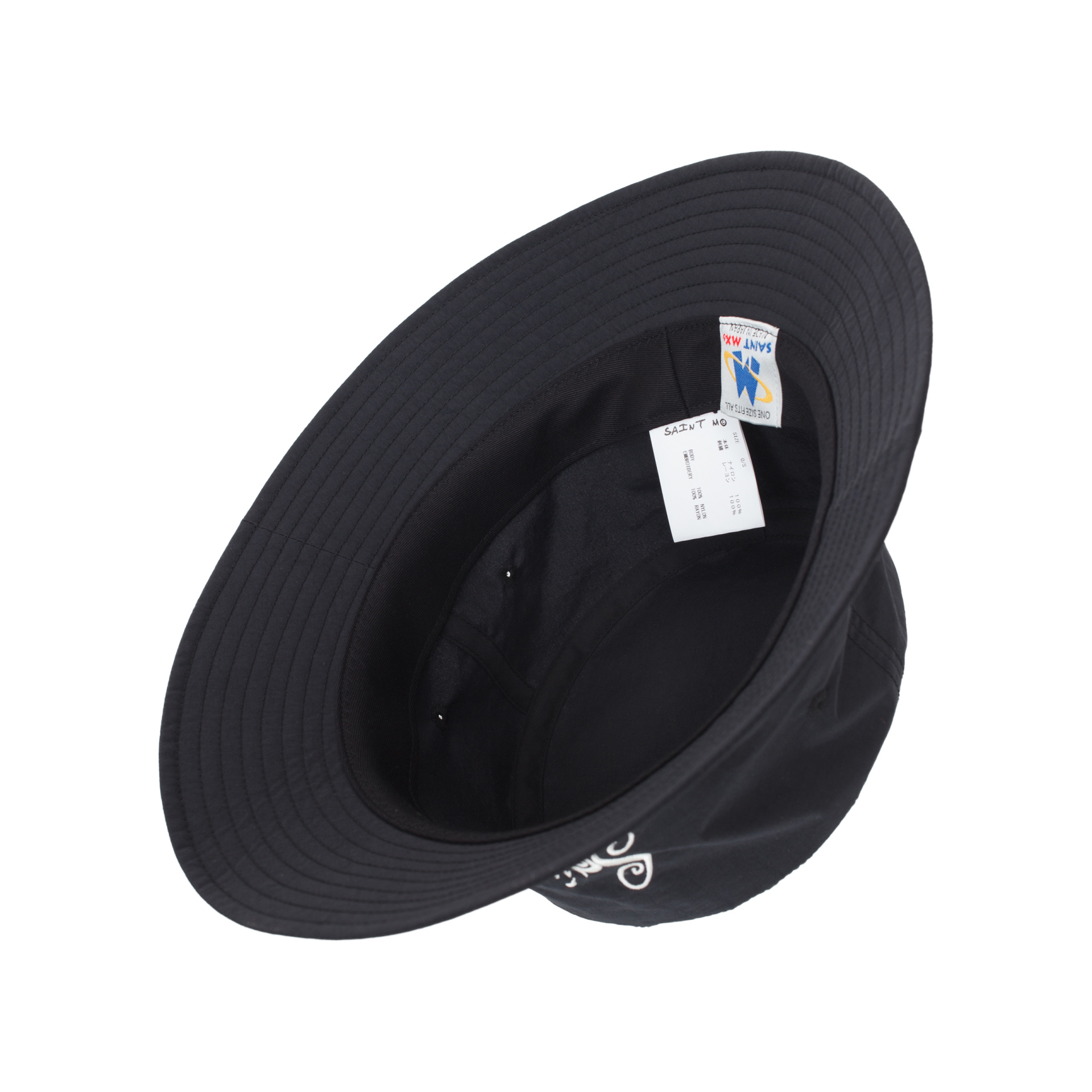 Saint Michael Embroidered logo bucket hat