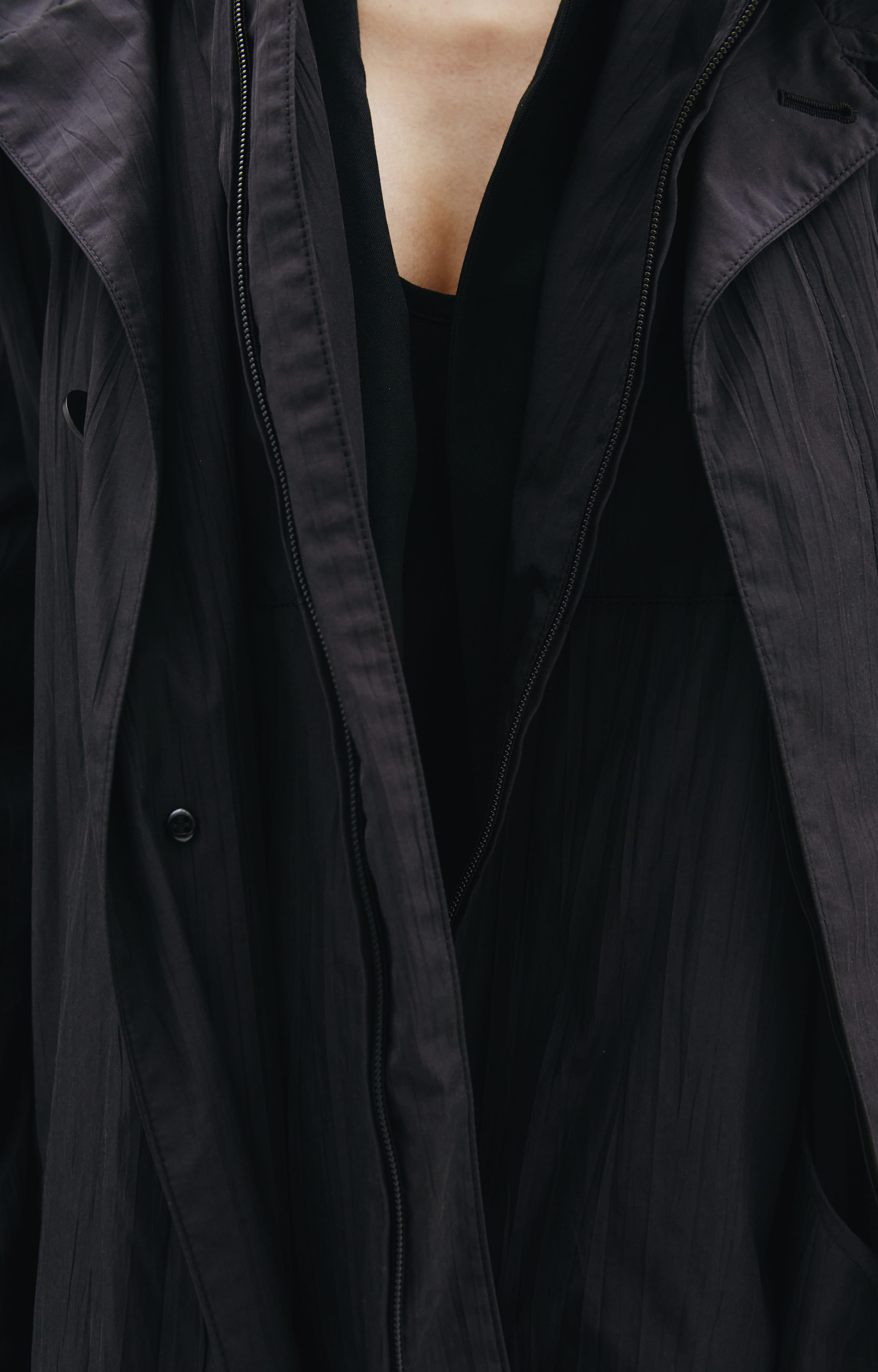 Y\'s Nylon double layer coat