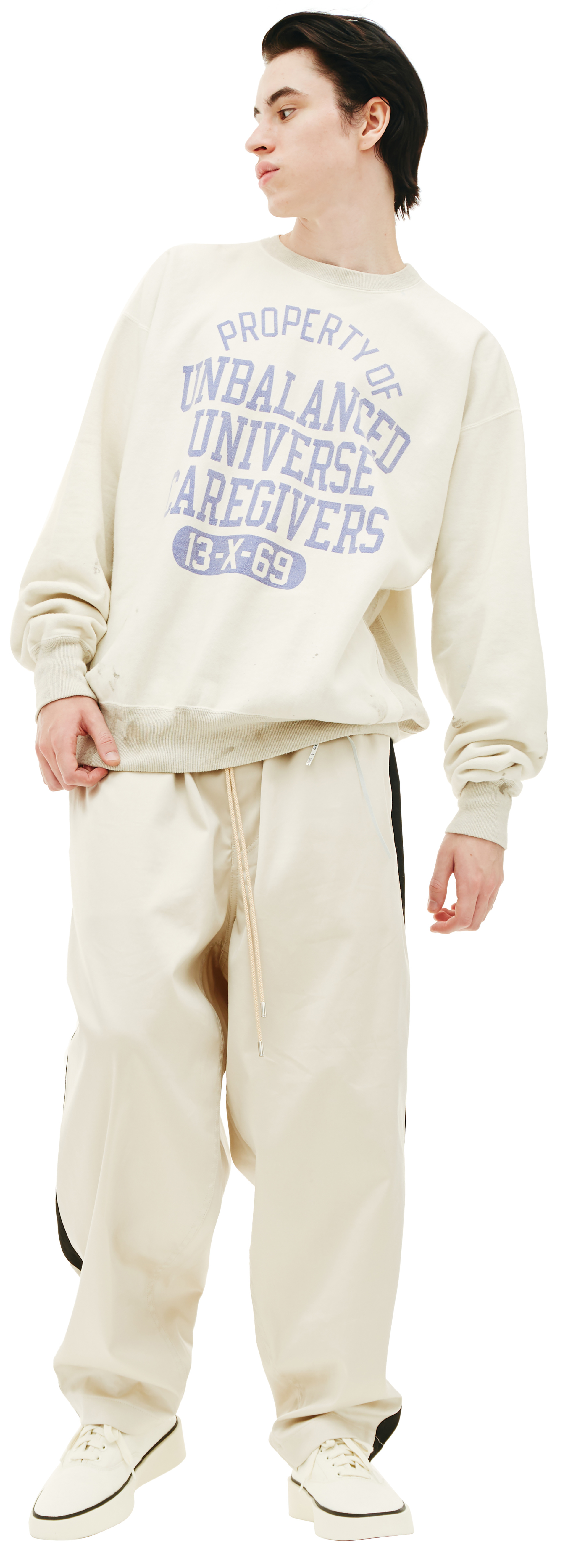 Saint Michael Printed oversize sweatshirt