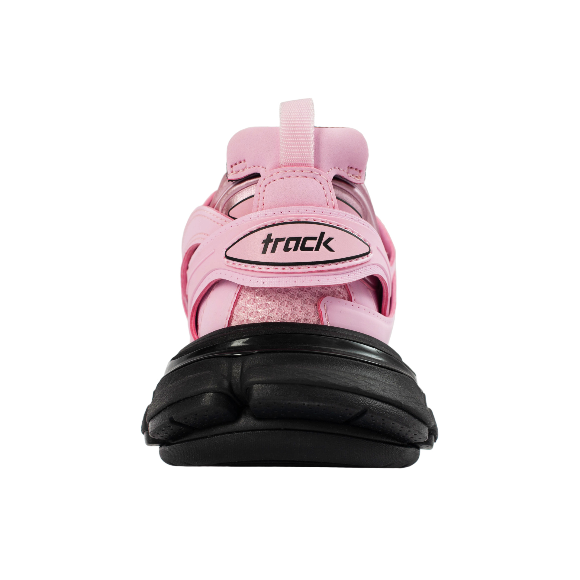 Balenciaga Pink & Black Track Sneaker