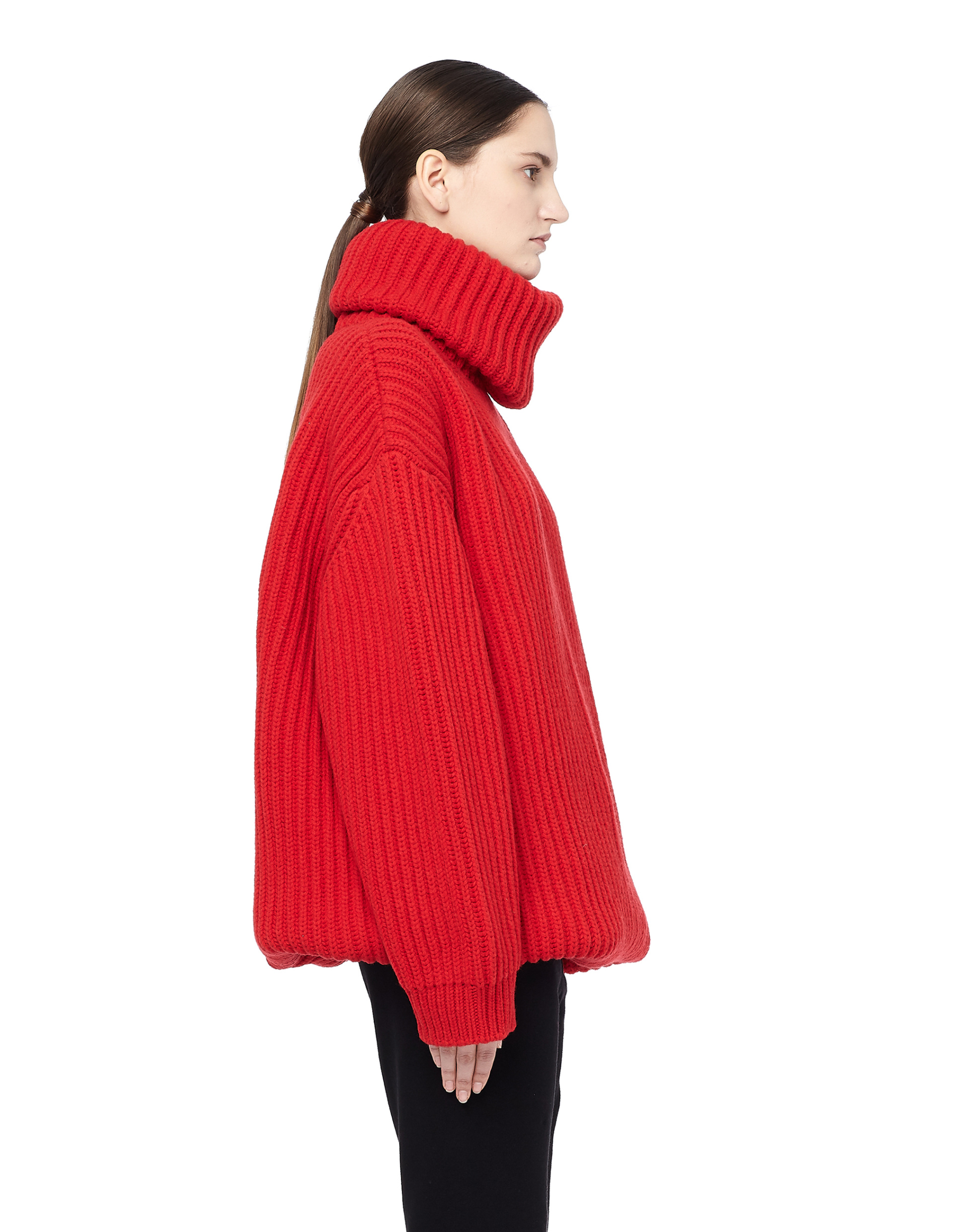 Balenciaga Oversized Chunky Knit Turtleneck