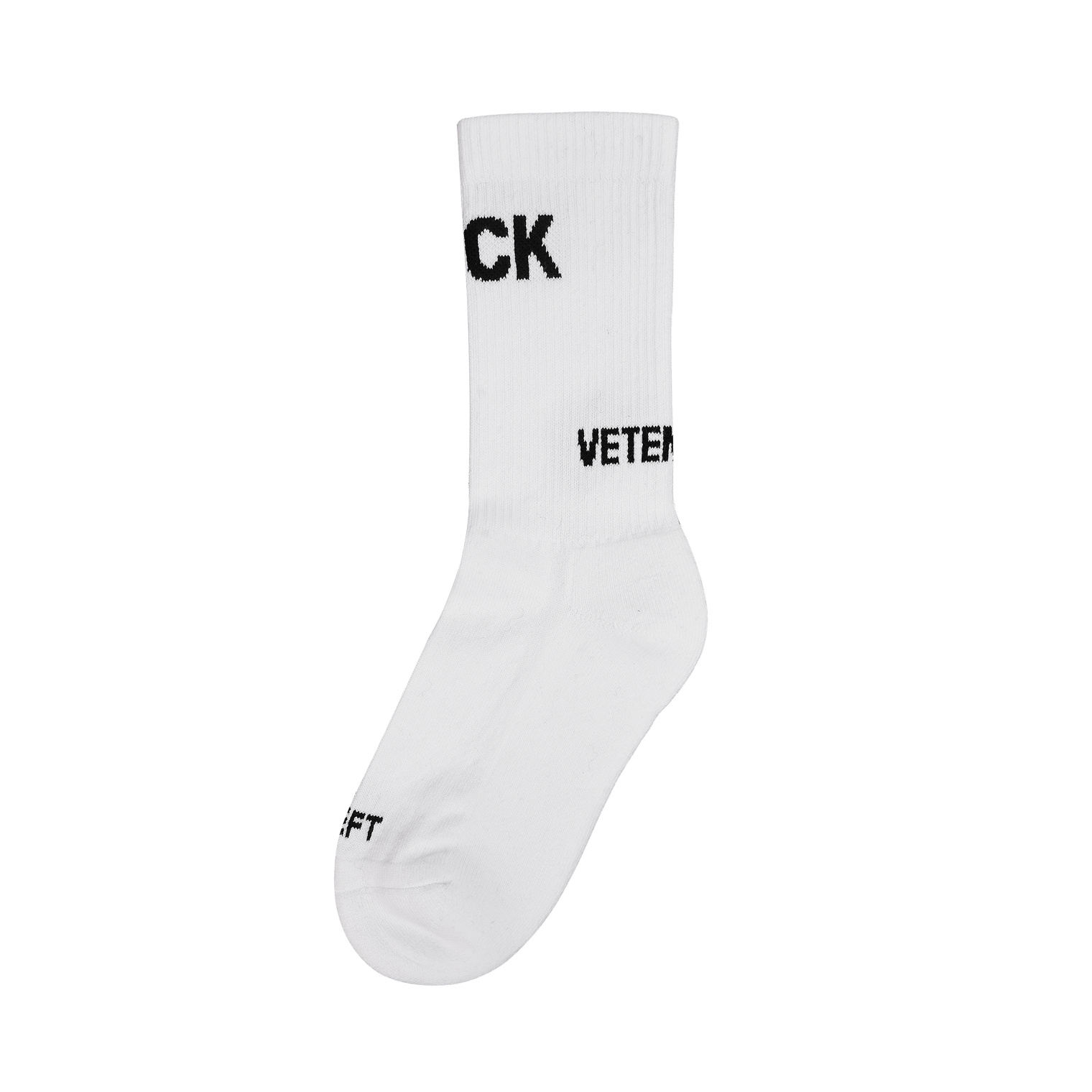 VETEMENTS Носки с логотипом и вышивкой Fuck