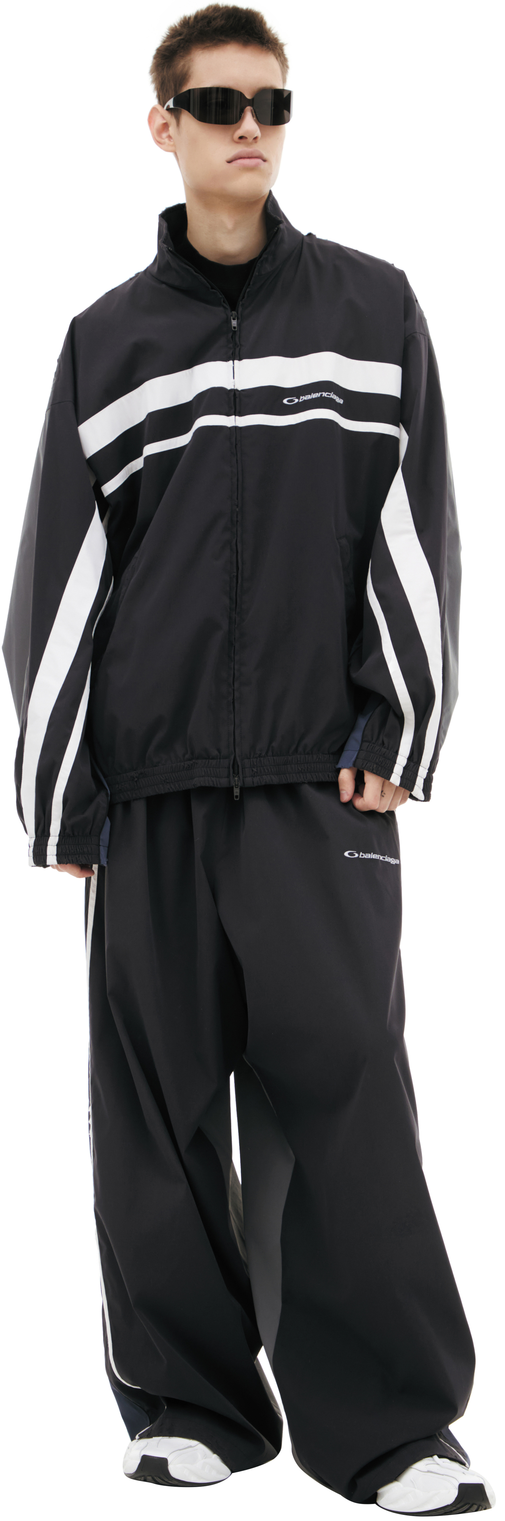 Balenciaga Black logo jacket