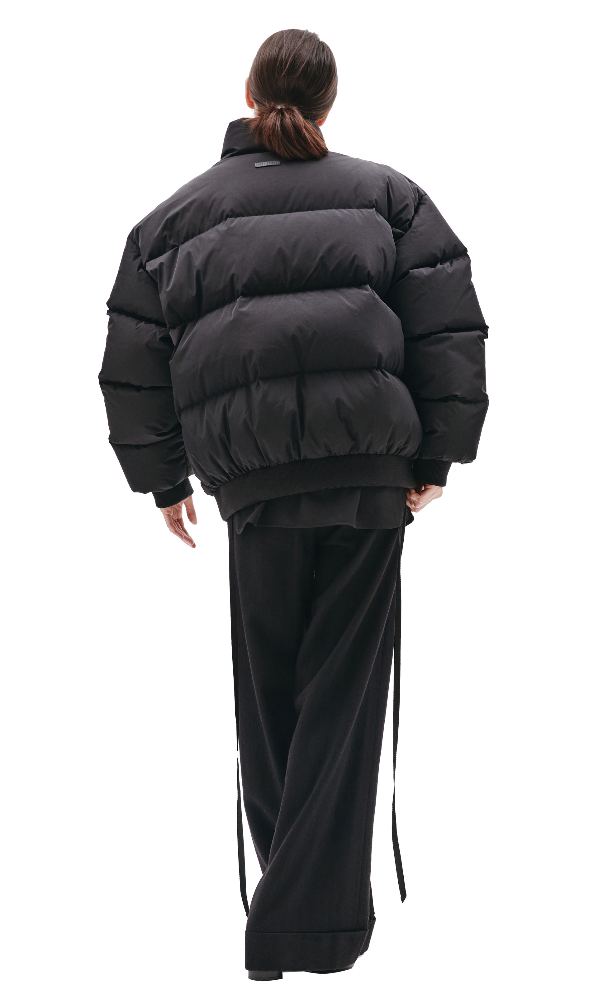 Fear of God Black matte down jacket