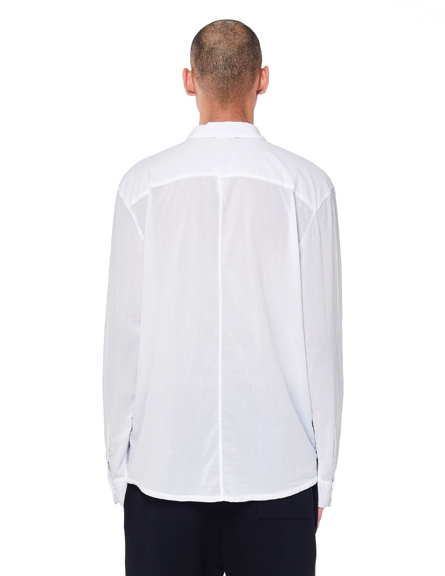 James Perse White Supima Cotton Shirt