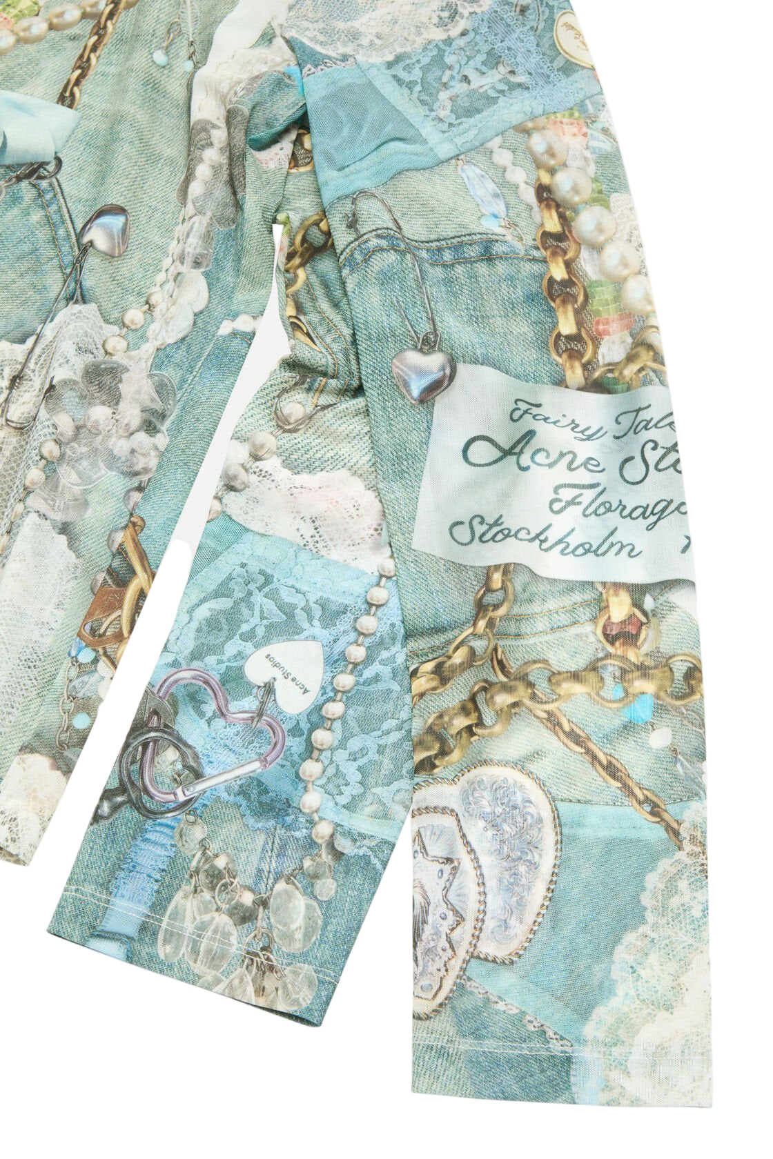 Acne Studios Long Sleeve Print T-Shirt