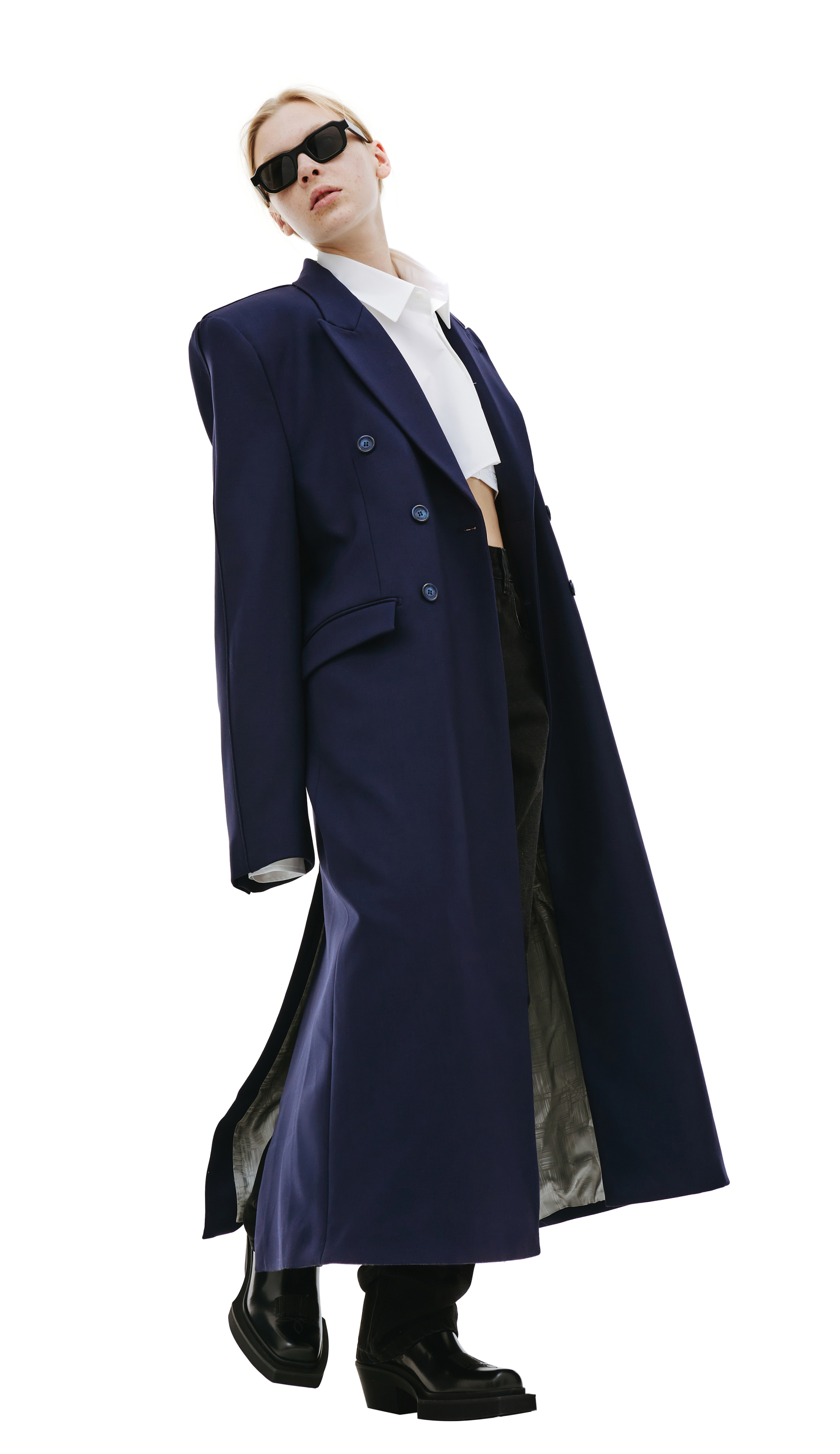 VTMNTS Wool double-breasted coat