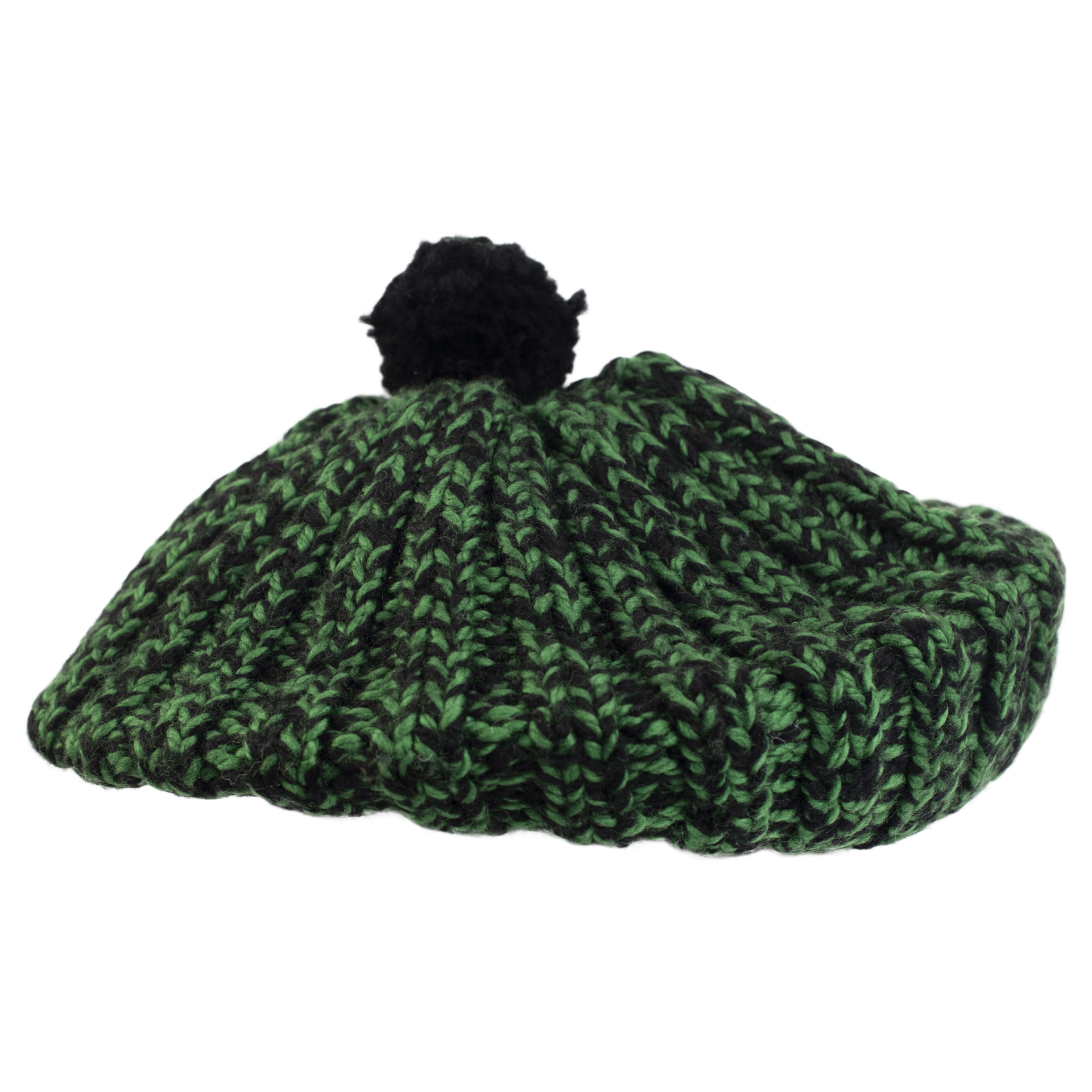 Maison Margiela Knitted pompom beret