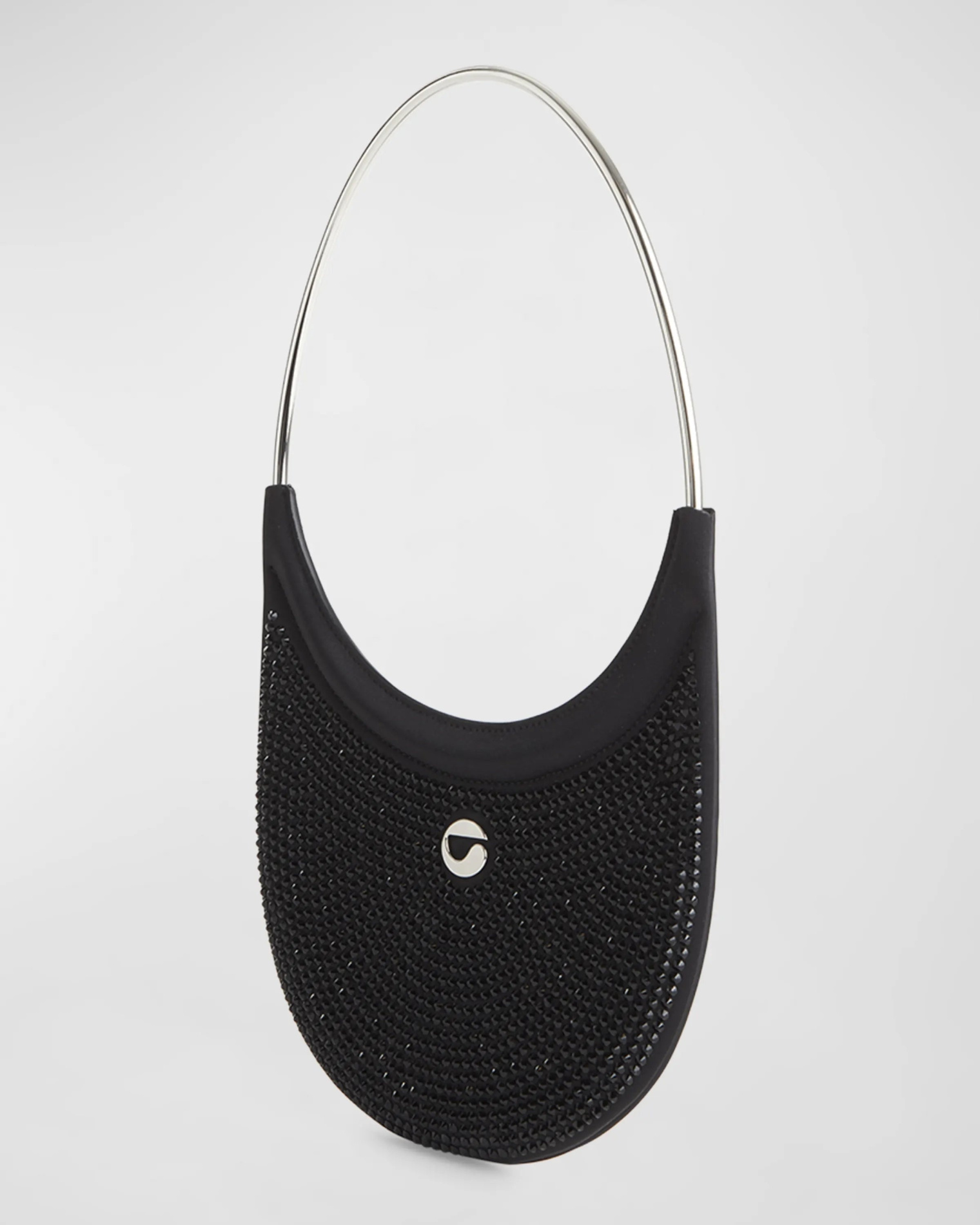 Coperni Crystal Embellished Ring Swipe Bag