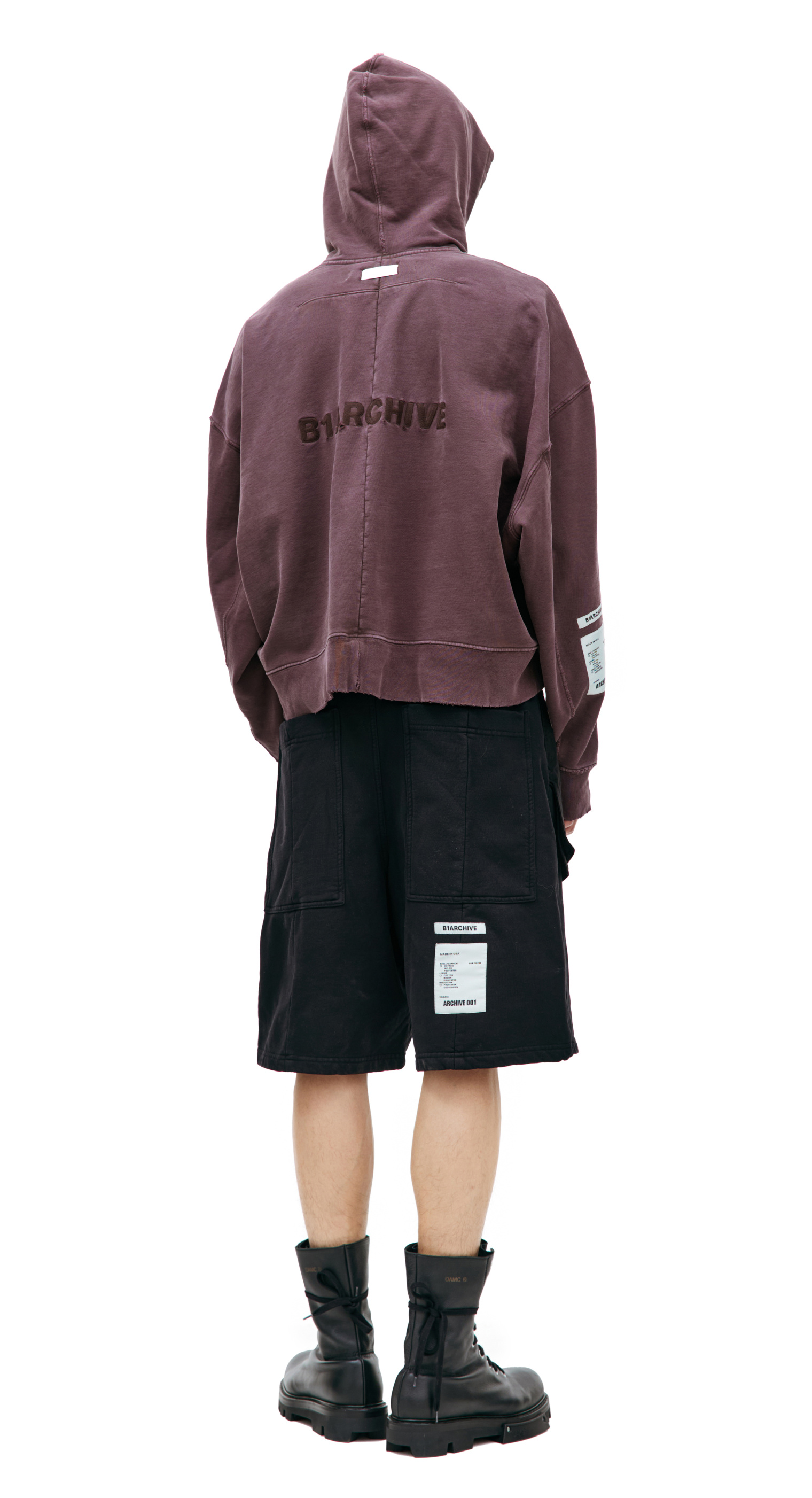 B1ARCHIVE Cropped hoodie