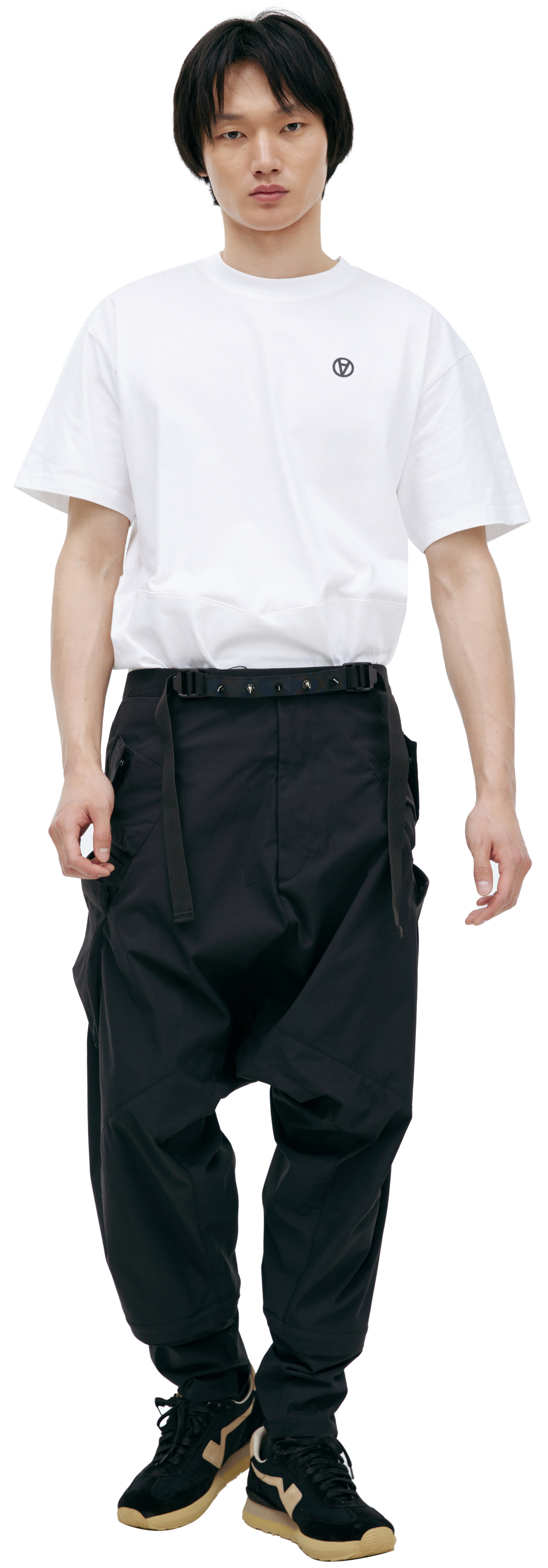 Acronym Wide trousers with patch pockets