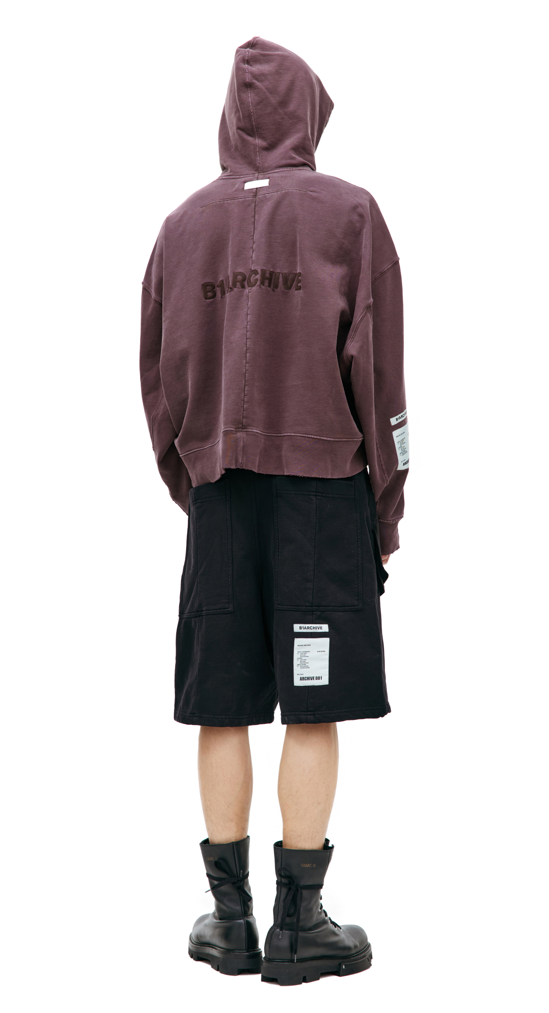 B1ARCHIVE Cropped hoodie