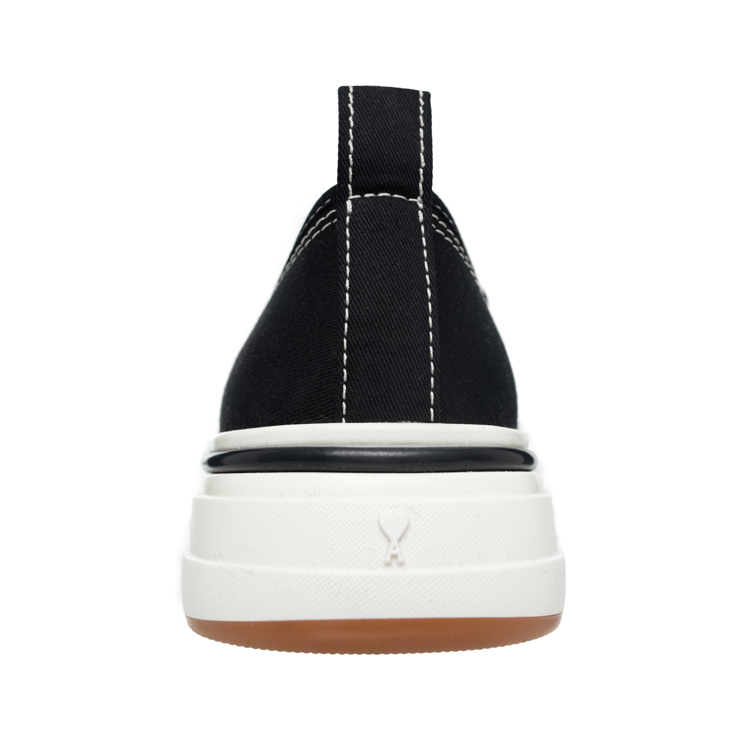 AMI PARIS Textile platform sneakers