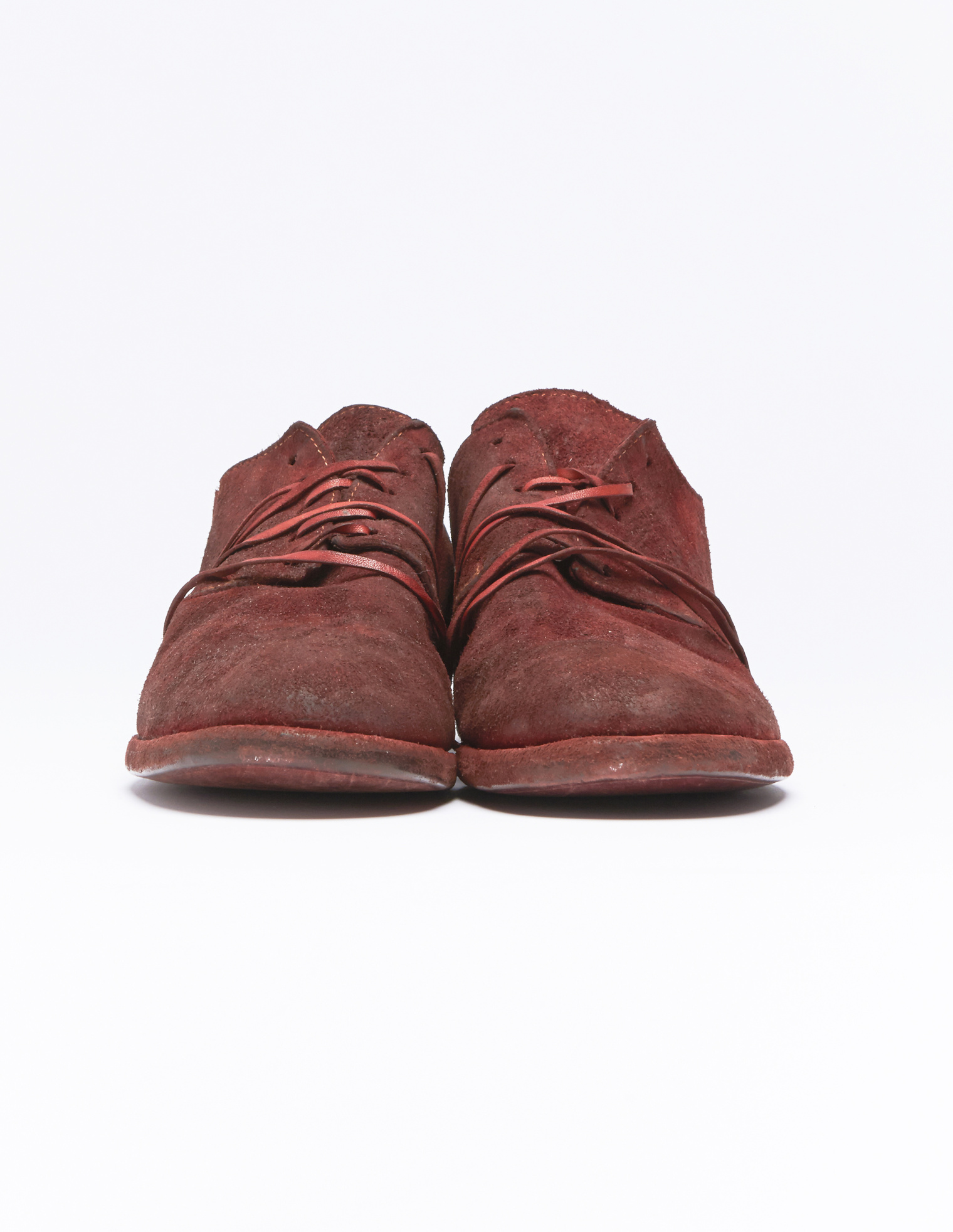 Guidi Reverse leather lace-up boots