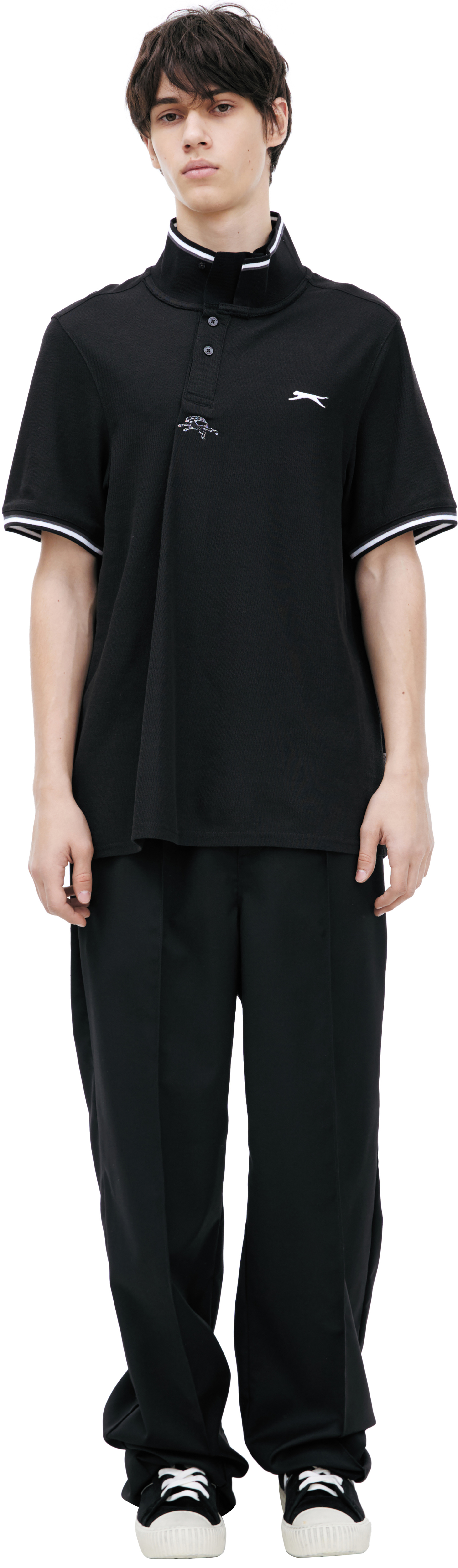 PROTOTYPES Asymmetric Polo T-shirt