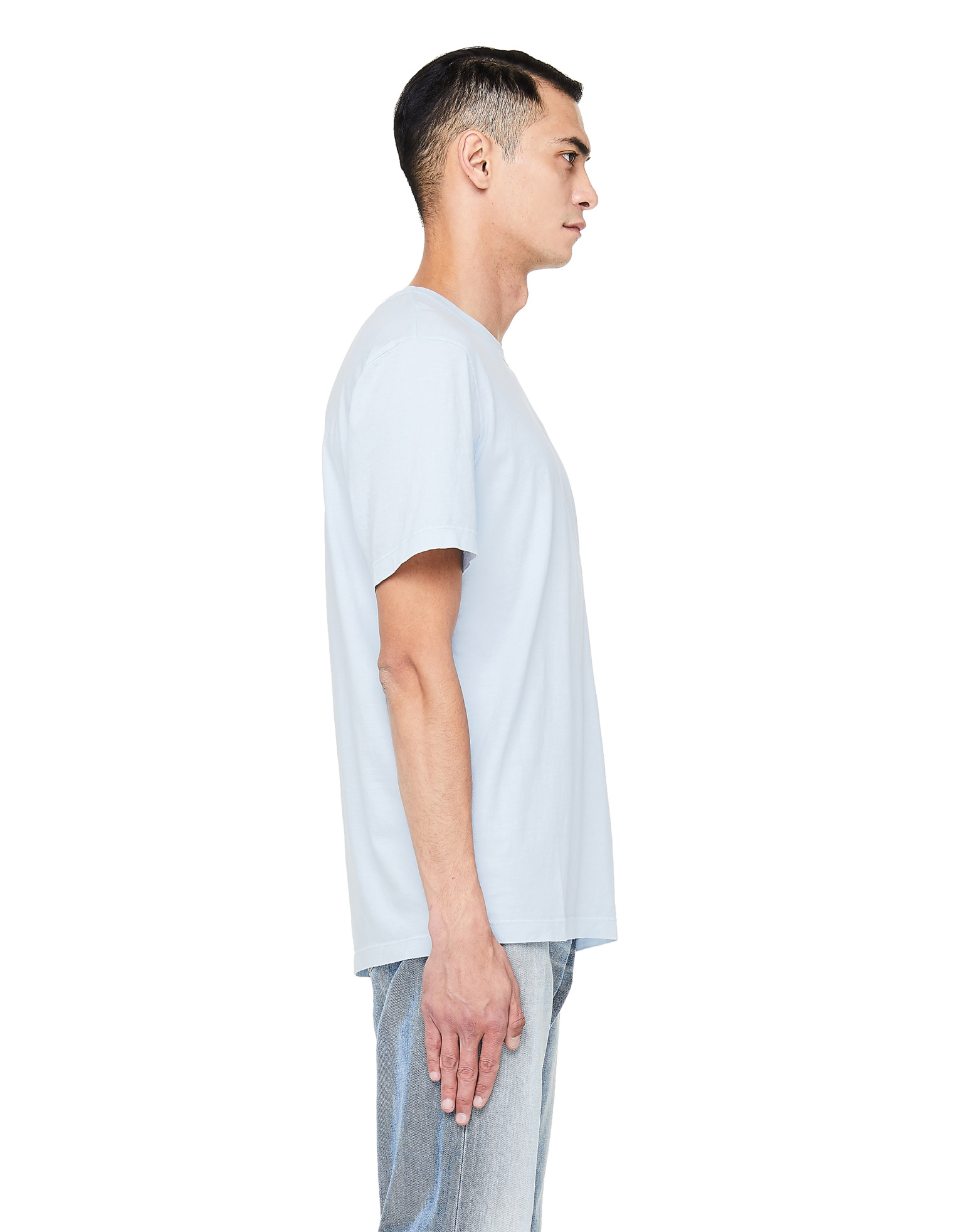 James Perse Light Blue Cotton T-Shirt