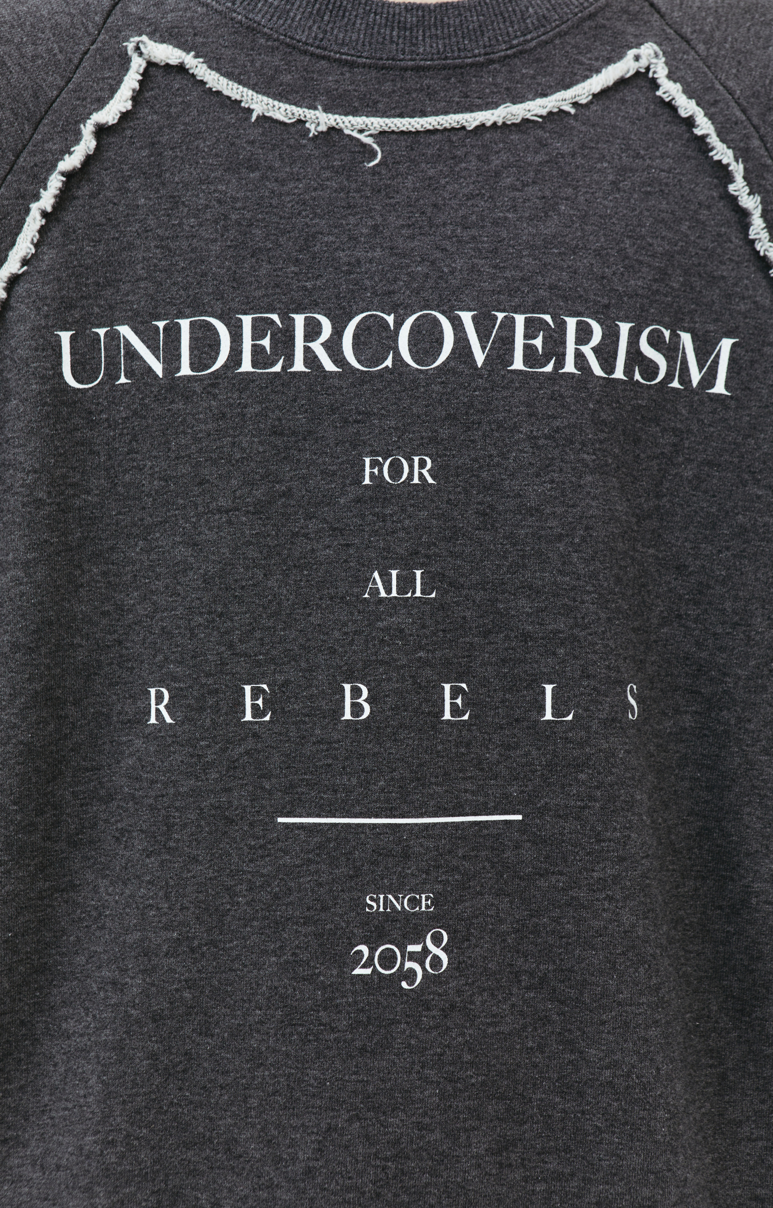 Undercover Grey printed sweatshirt