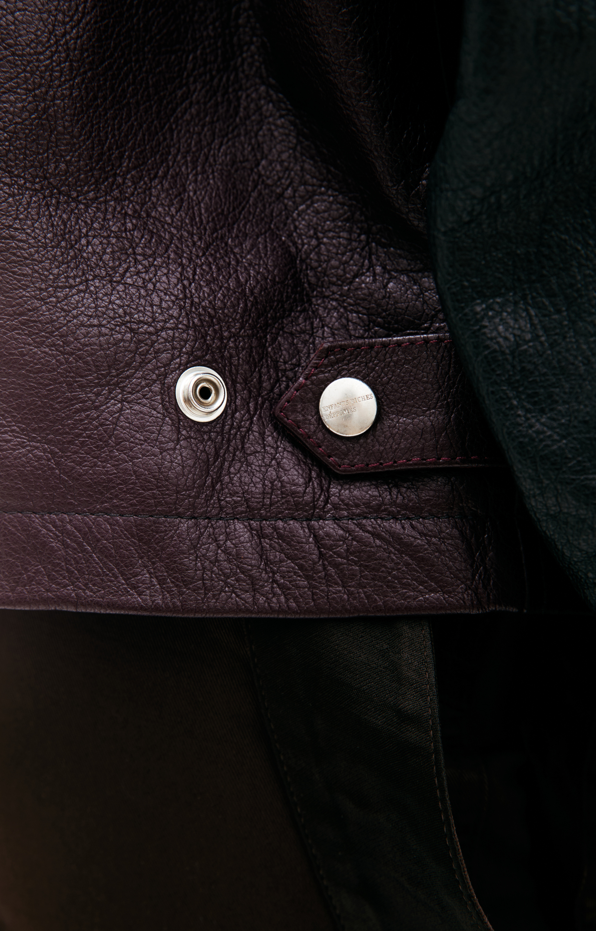 Enfants Riches Déprimés Leather western jacket