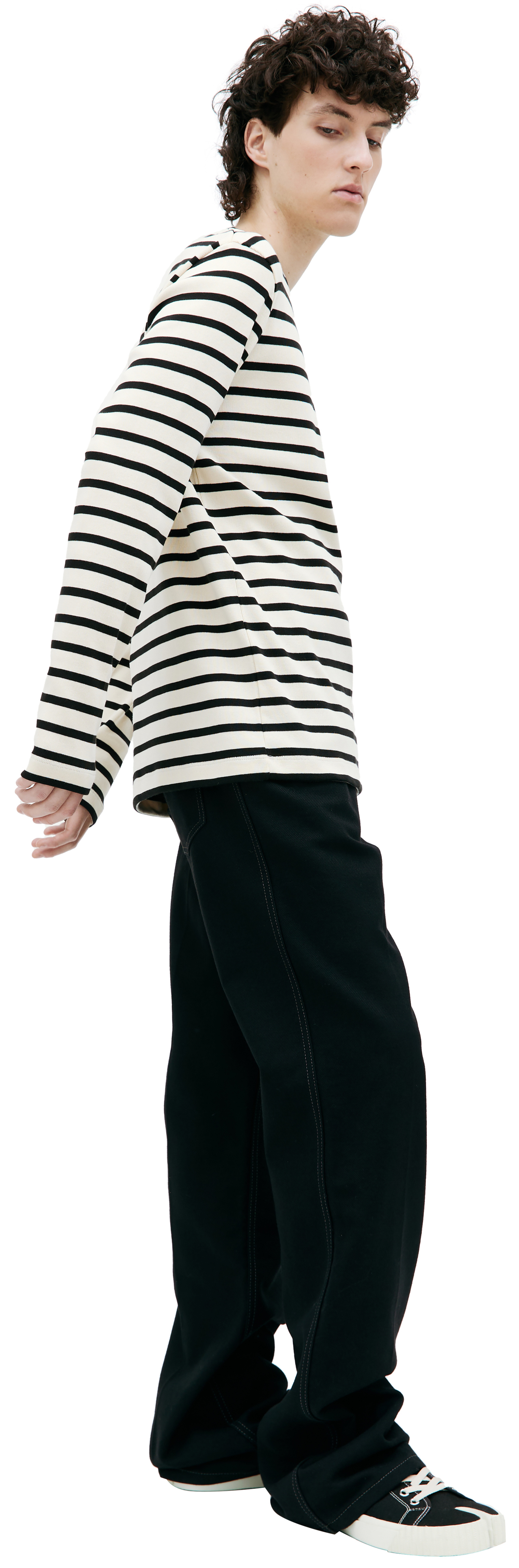 Jil Sander Cotton stripes longsleeve