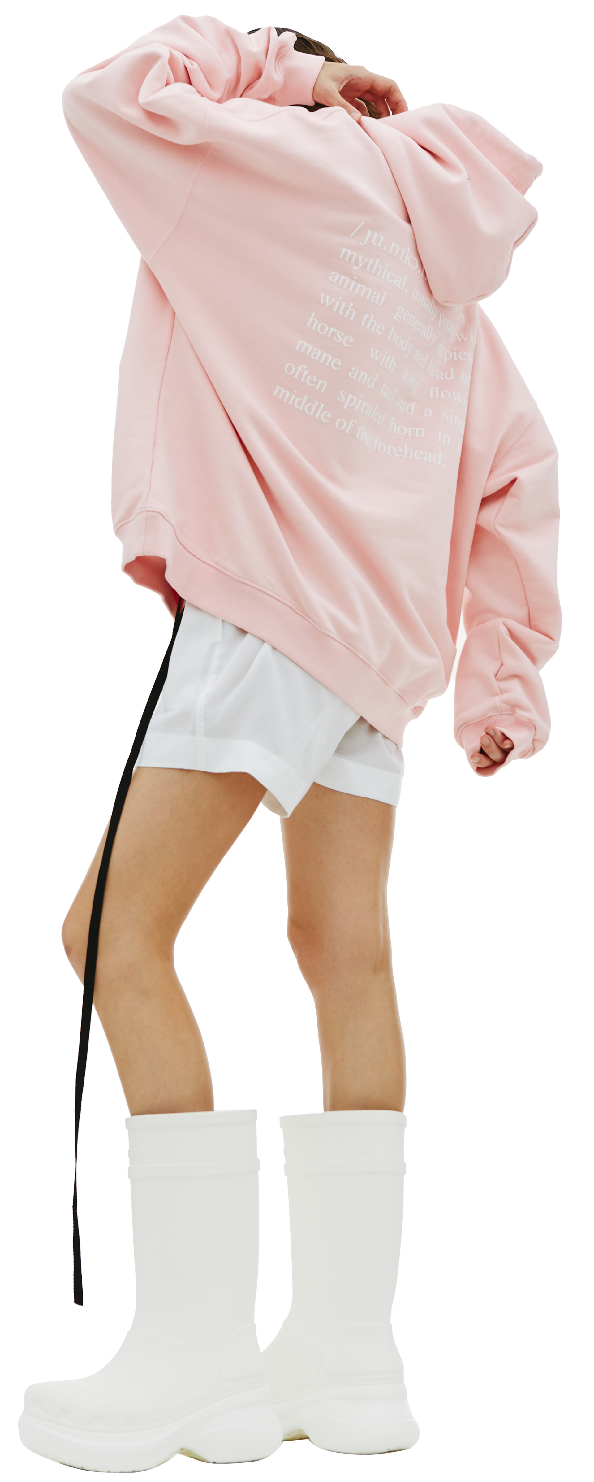 VETEMENTS Unicorn oversized hoodie