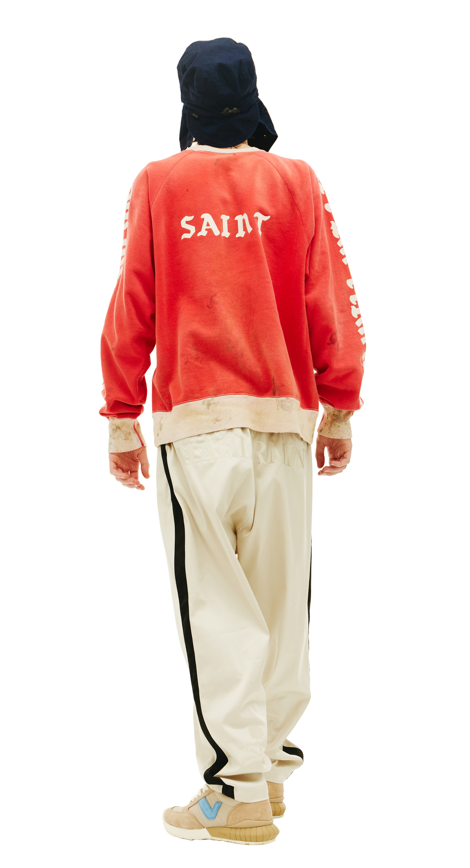 Saint Michael Printed oversize sweatshirt