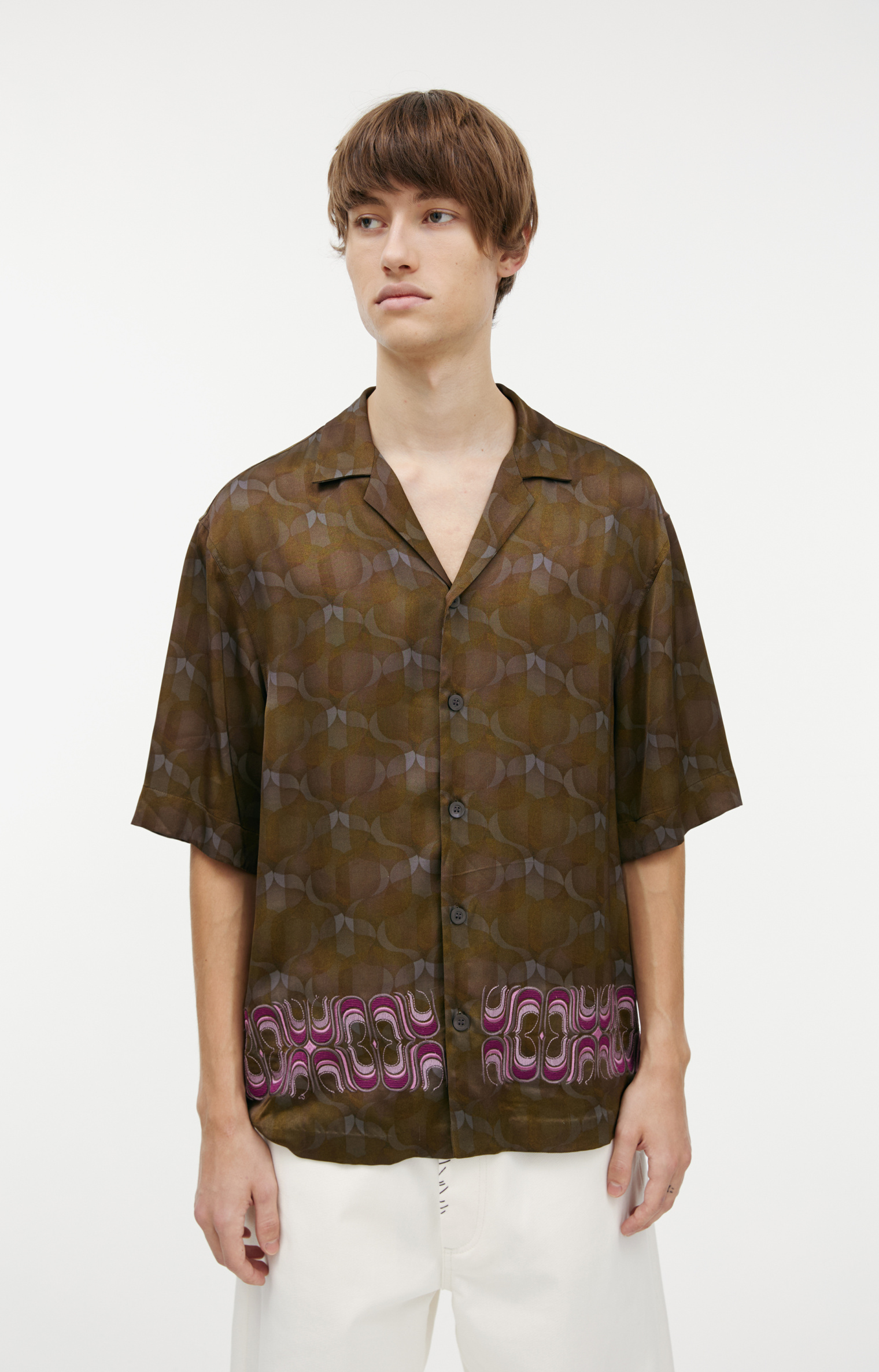 Dries Van Noten Shirt with monoprint