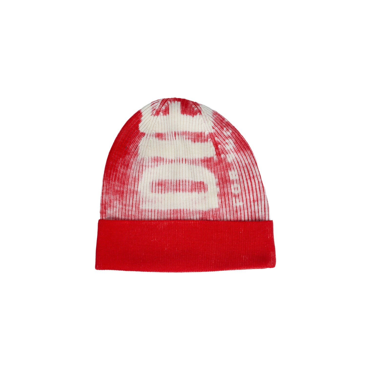 Diesel Red wool beanie with logo