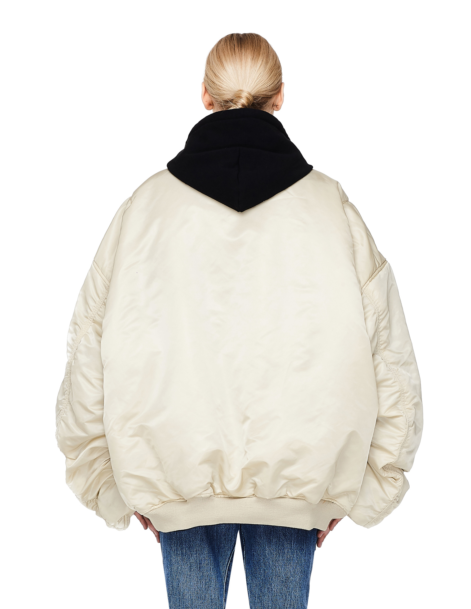 VETEMENTS Alpha Industries Hooded Bomber Jacket