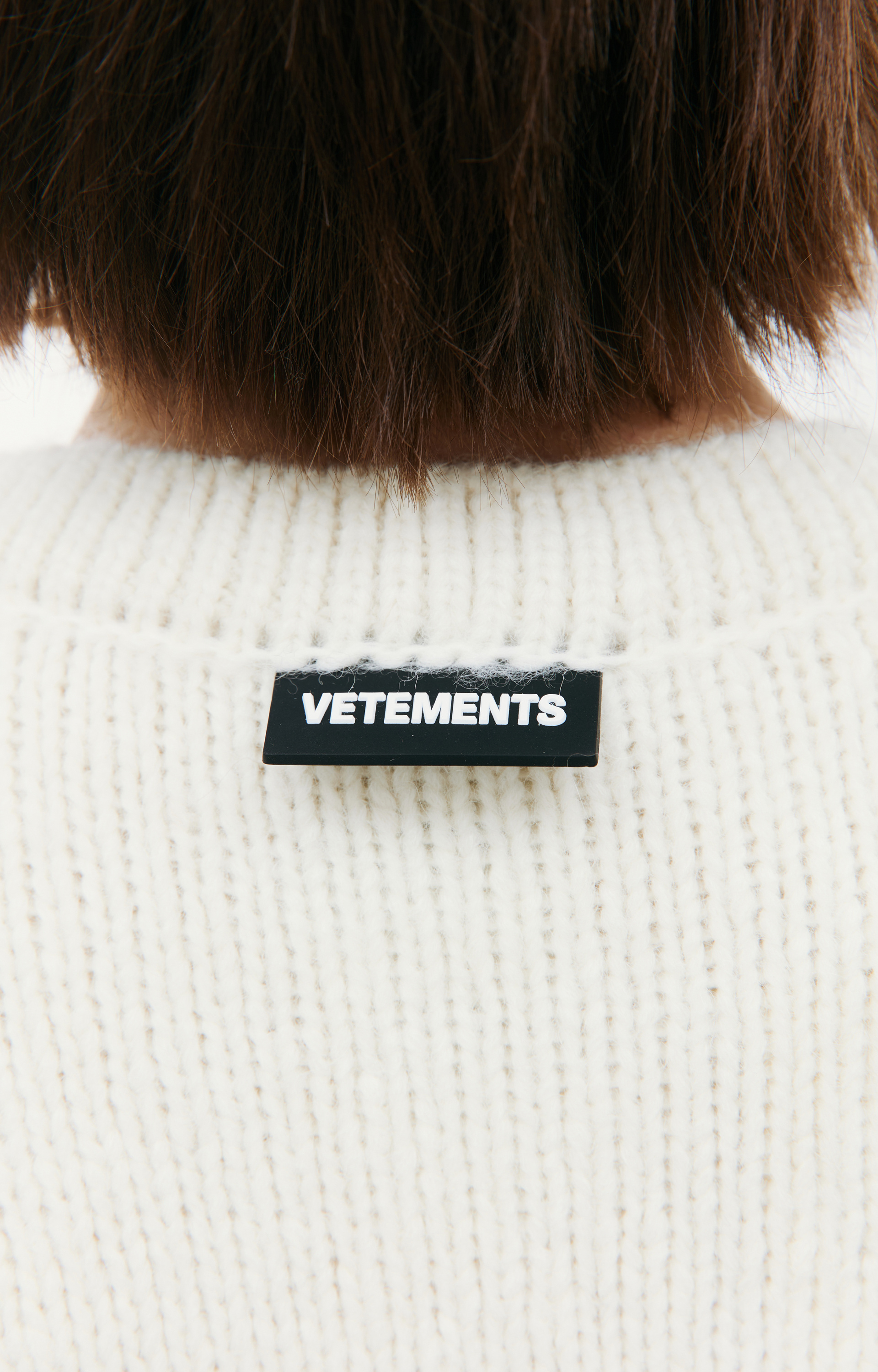 VETEMENTS Decorative button cardigan