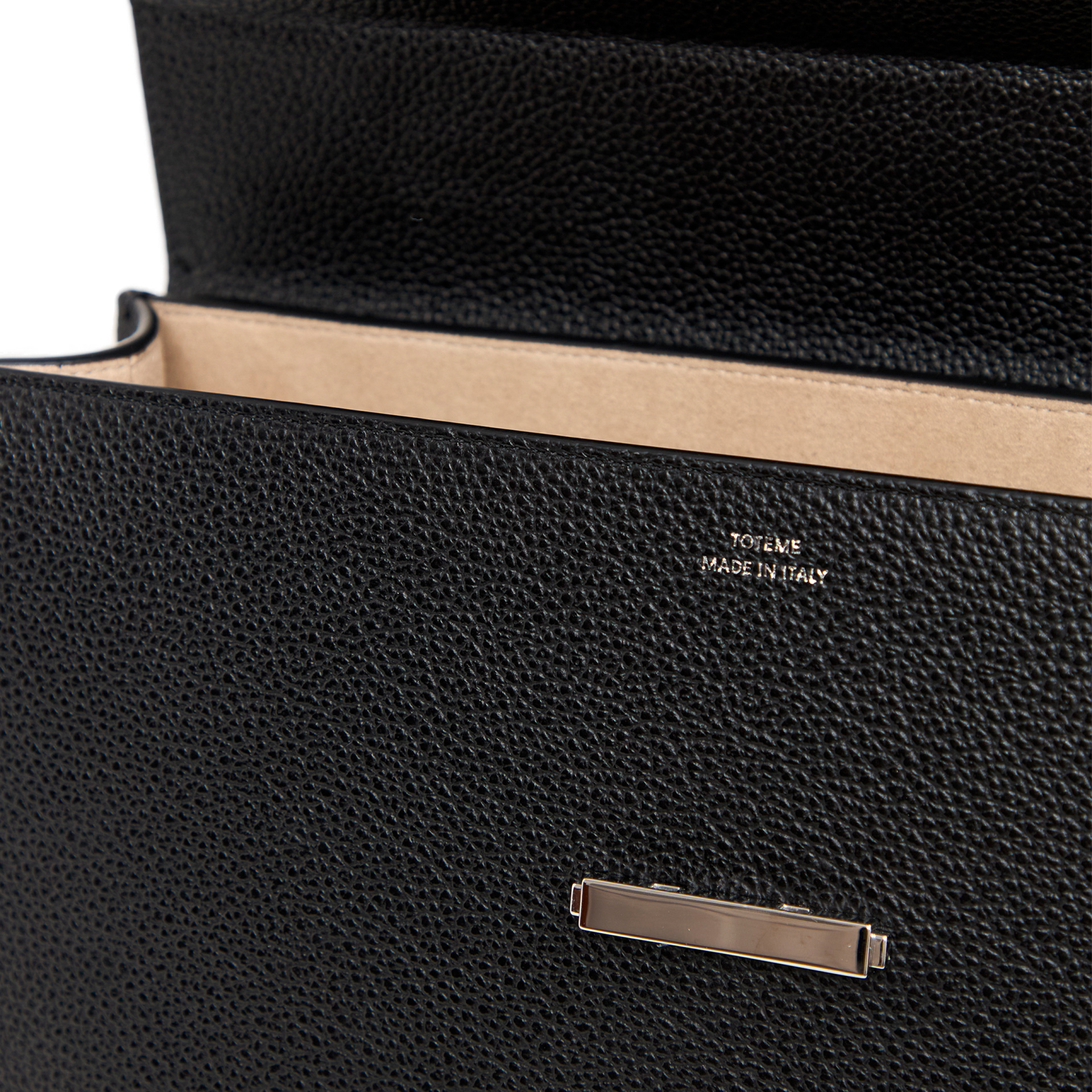 TOTEME Black leather bag