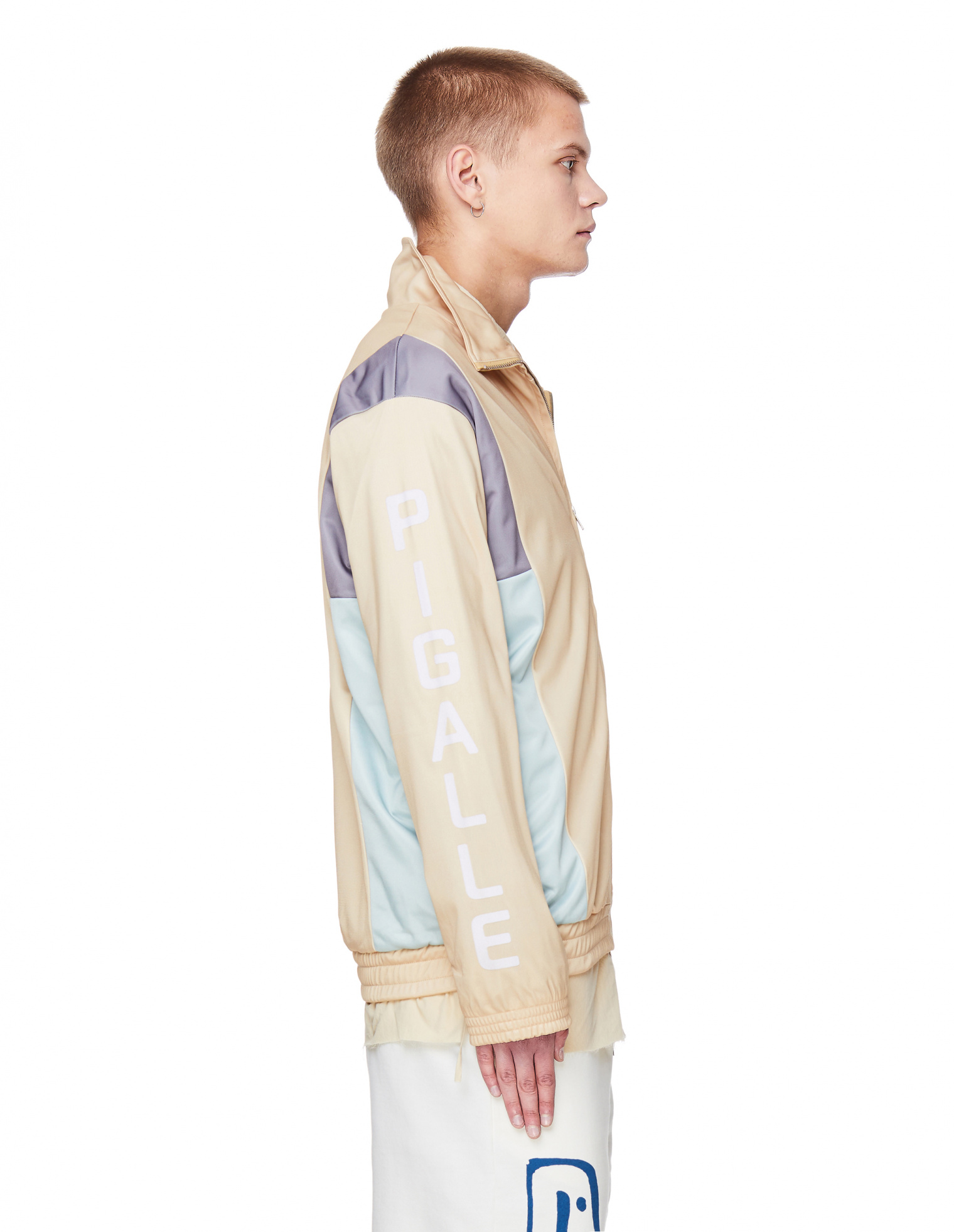 Pigalle Yellow Printed Track Jacket