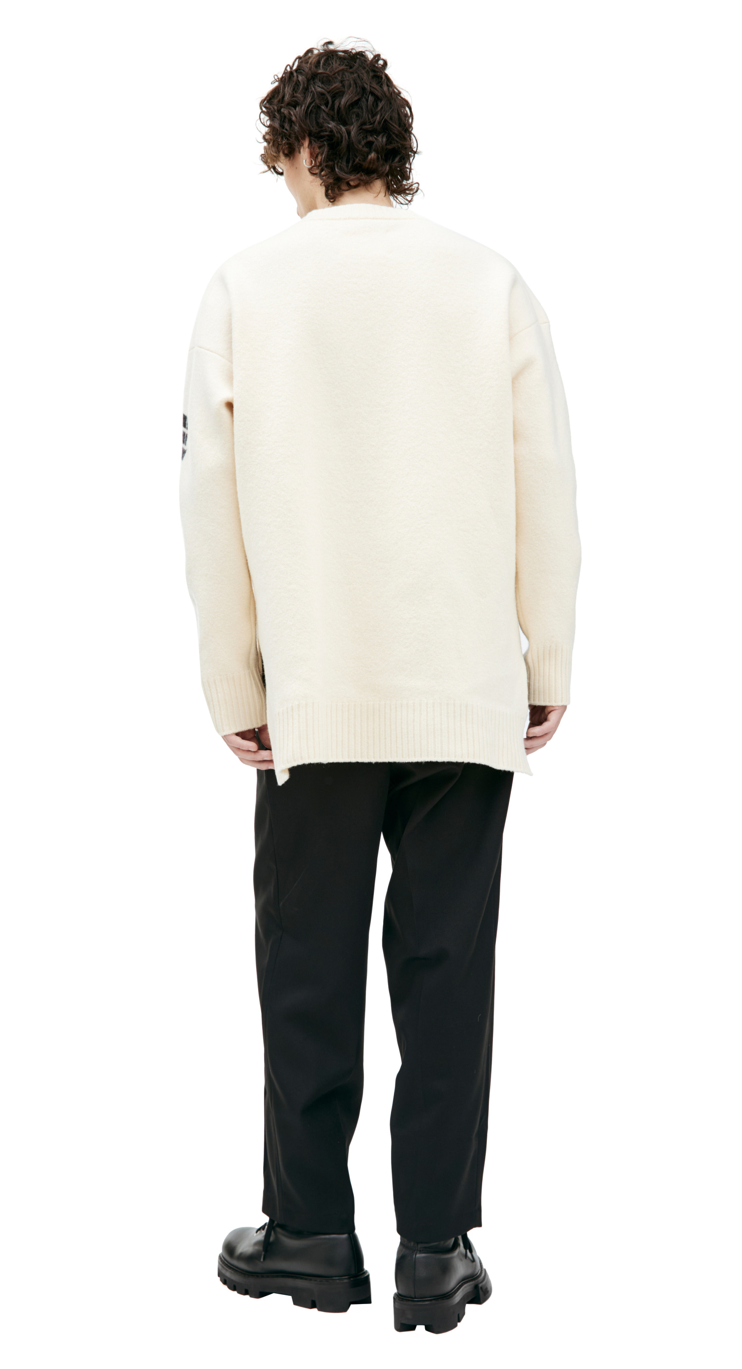 Jil Sander Printed wool sweater