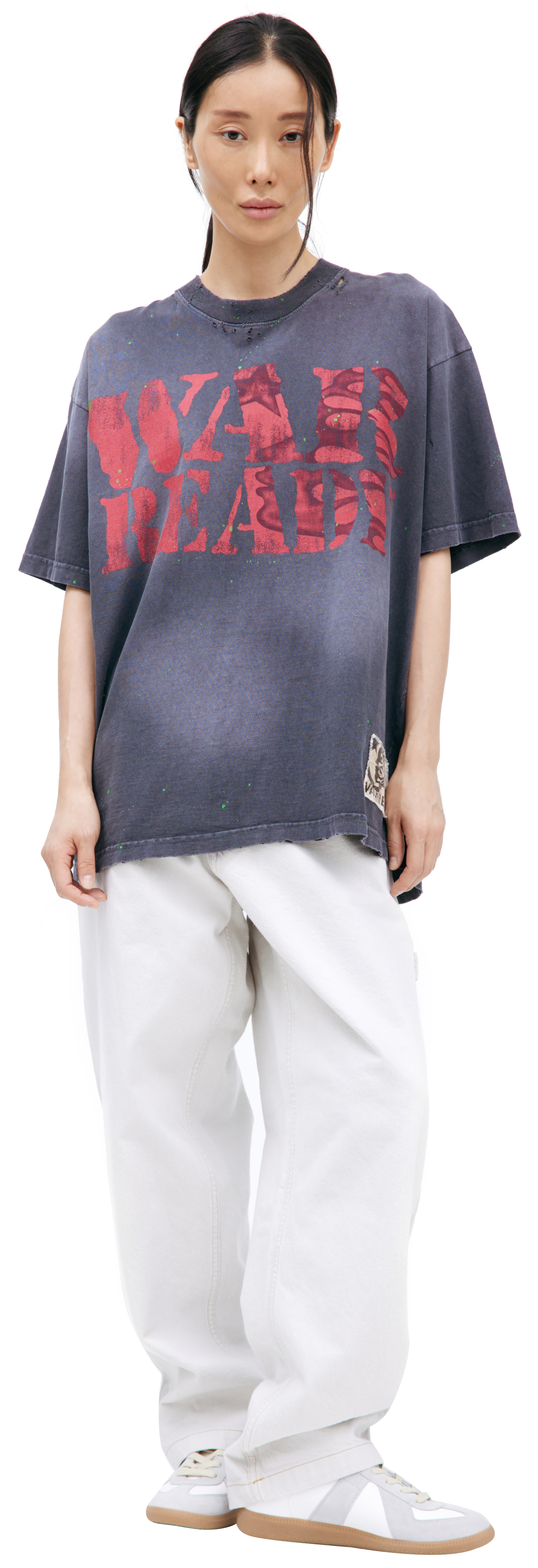 Hellstar T-shirt with print \'War ready\'
