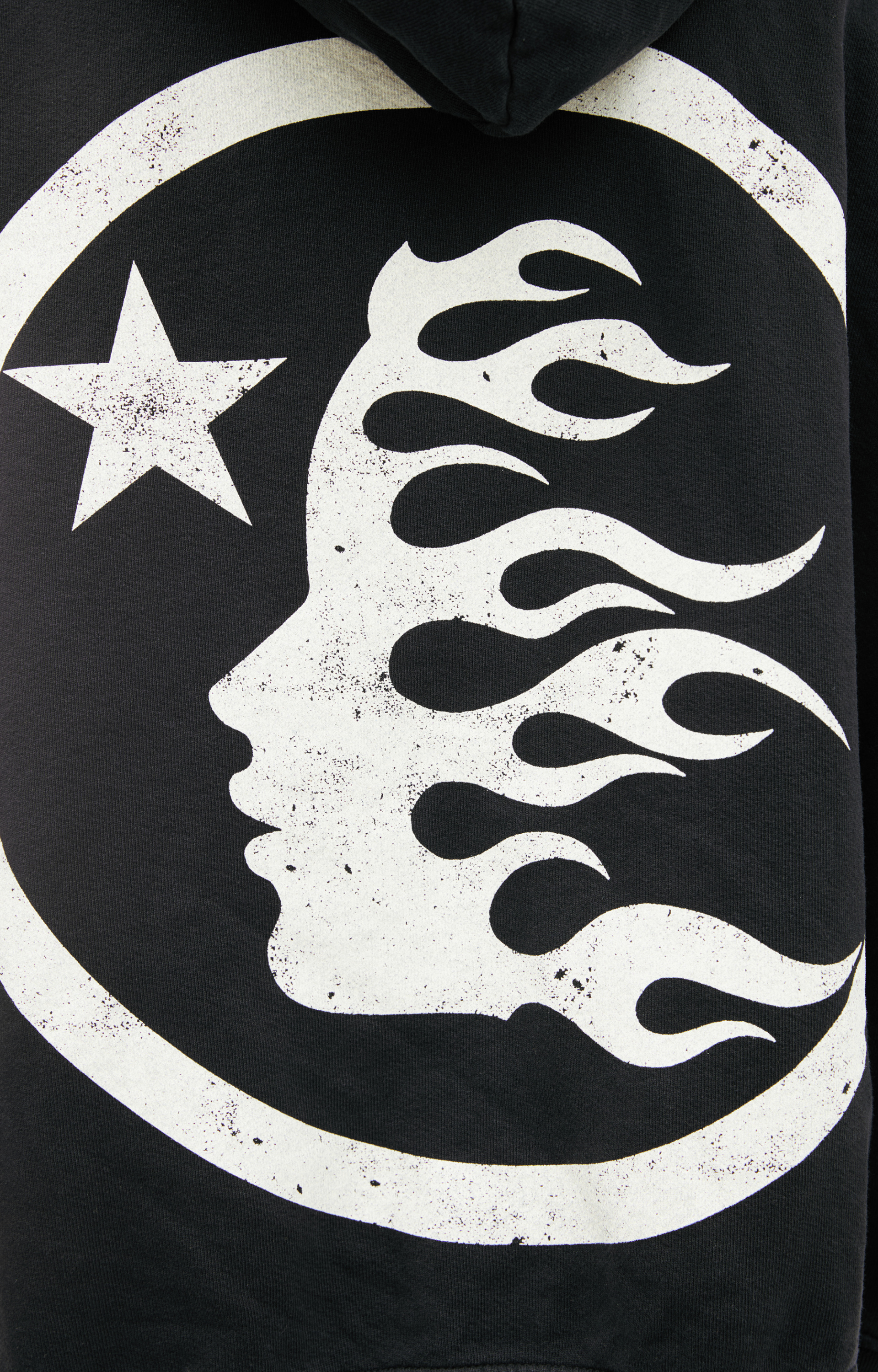 Hellstar Black print hoodie