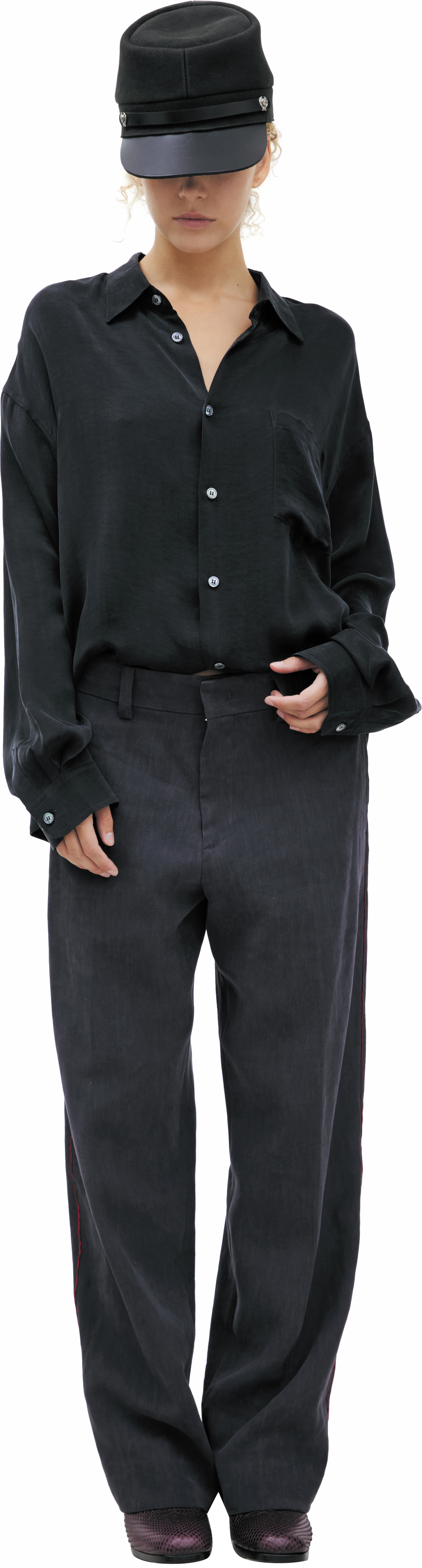Enfants Riches Déprimés LINEN FIREMAN EVERYDAY TROUSER