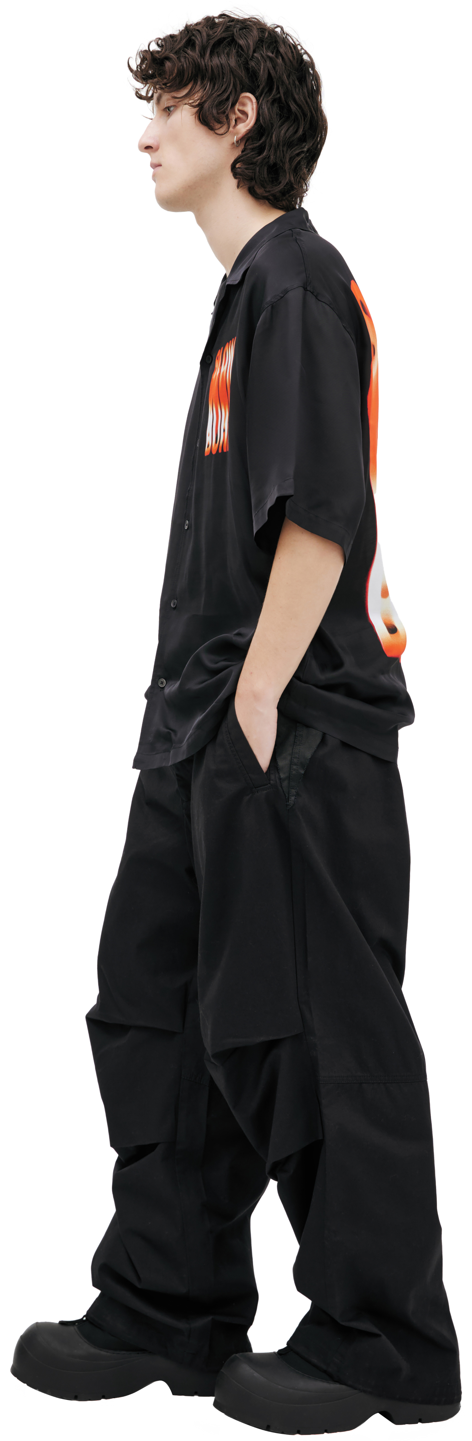 Diesel \'Slow burn\' print shirt