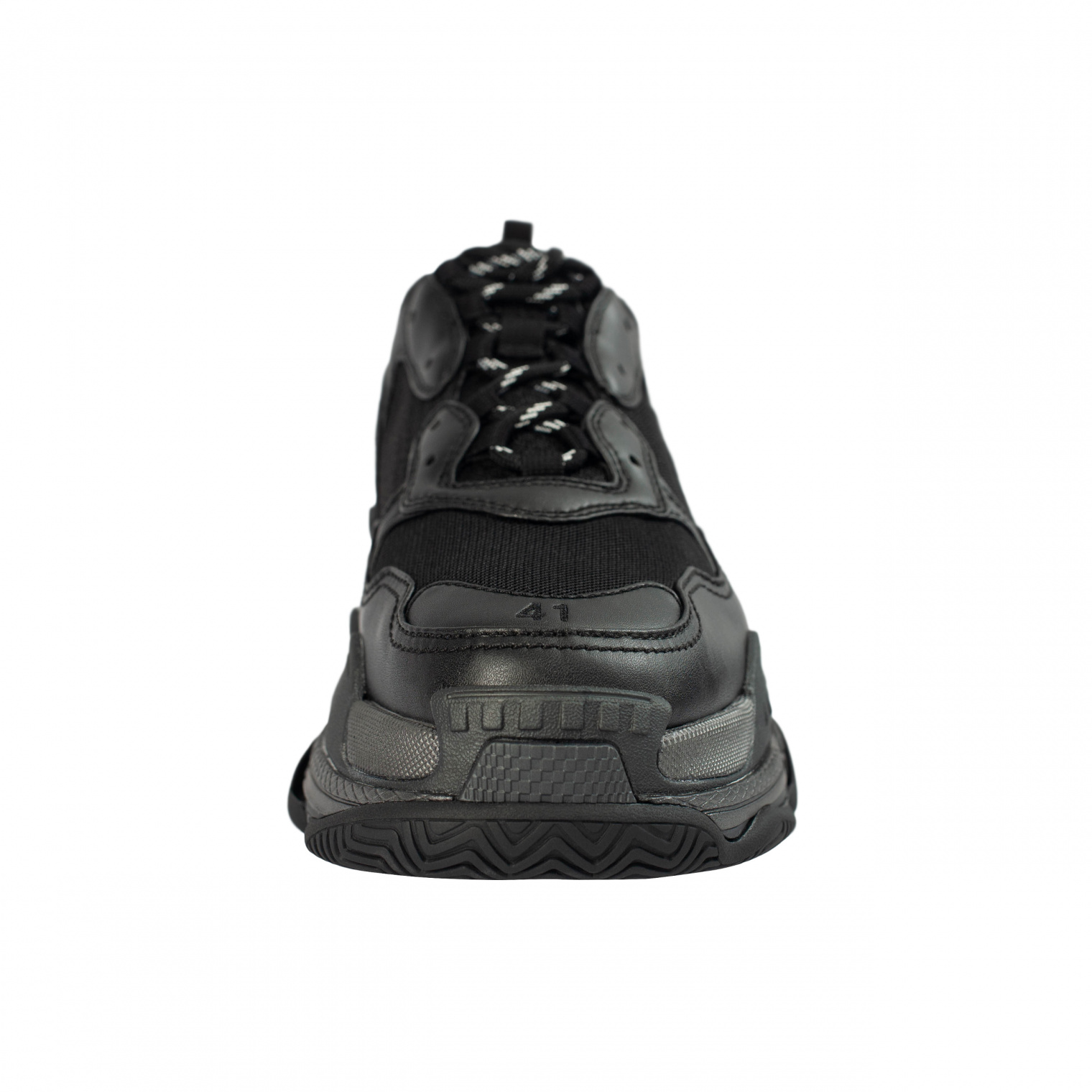 Balenciaga Черные кроссовки Triple S