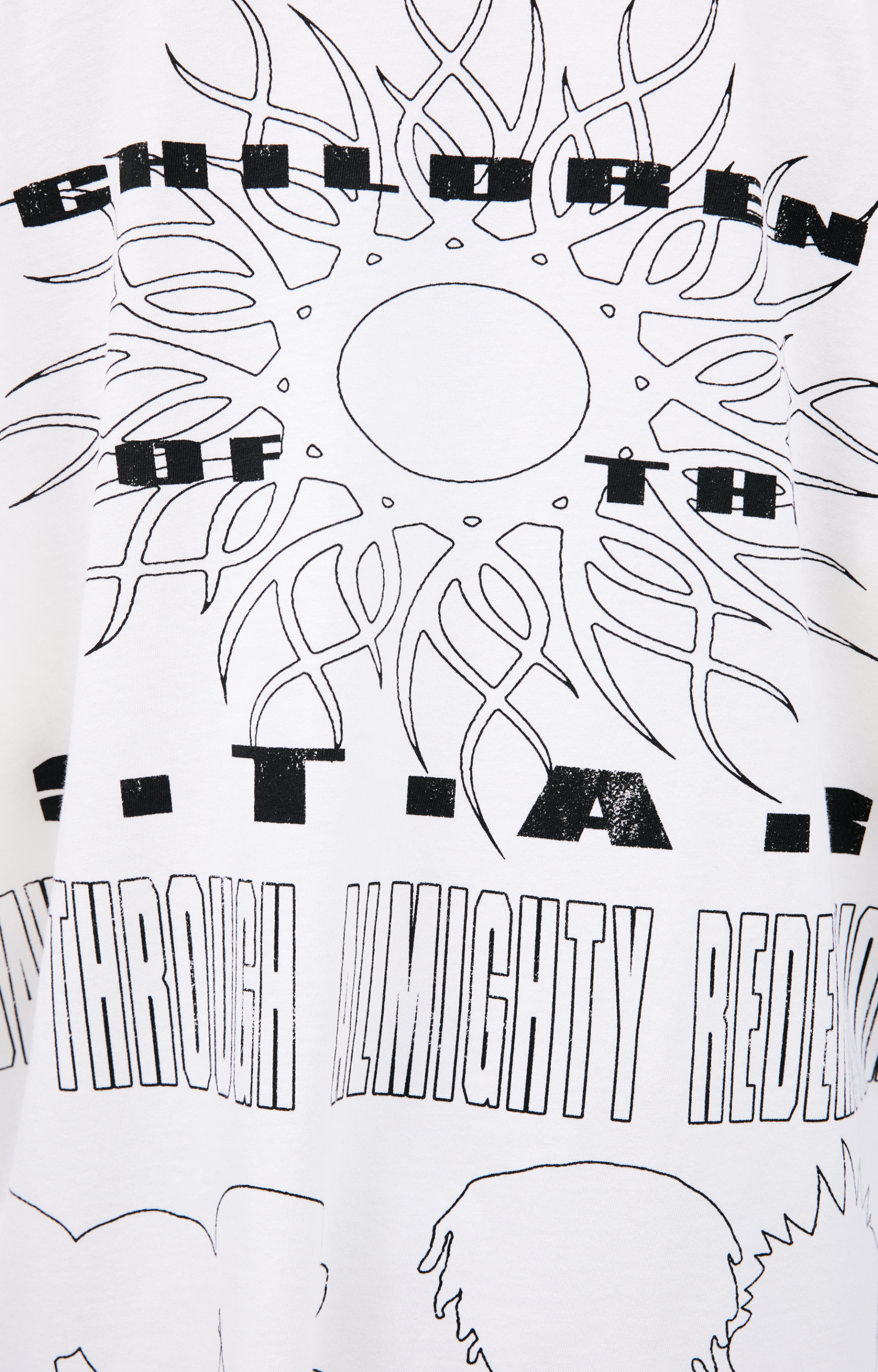 Hellstar Black print T-shirt