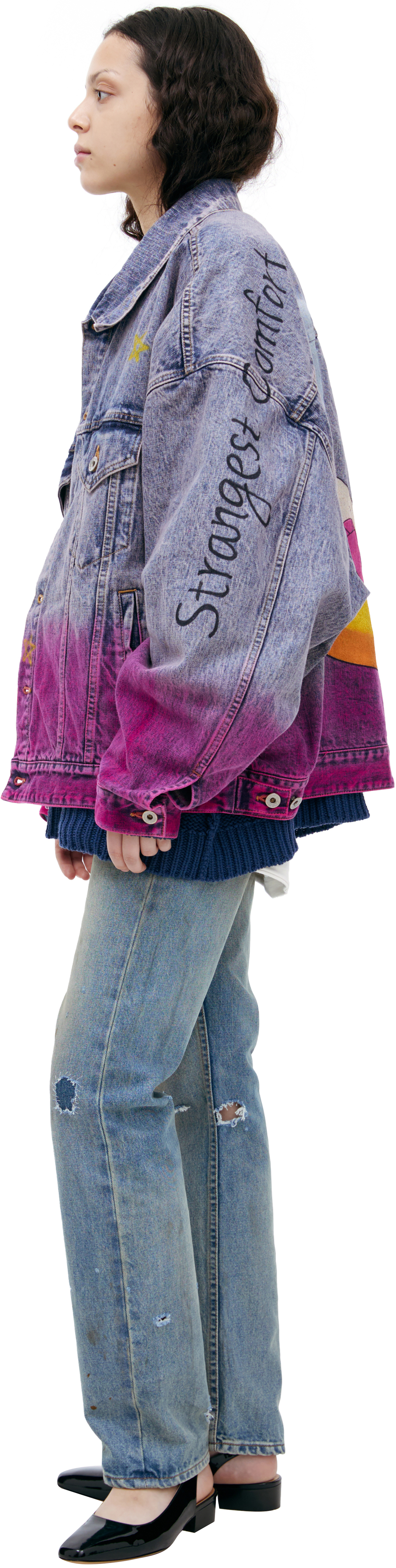 Doublet Gradient denim jacket
