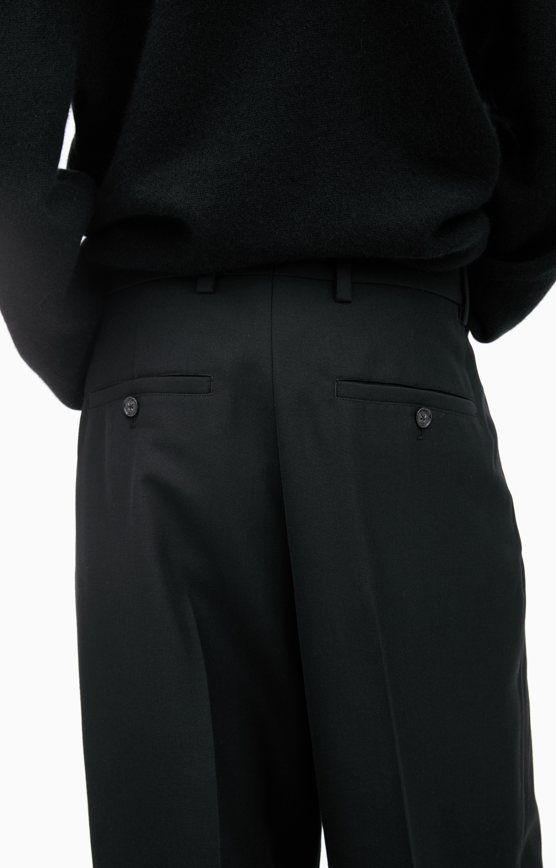 TOTEME Basic trousers with arrows