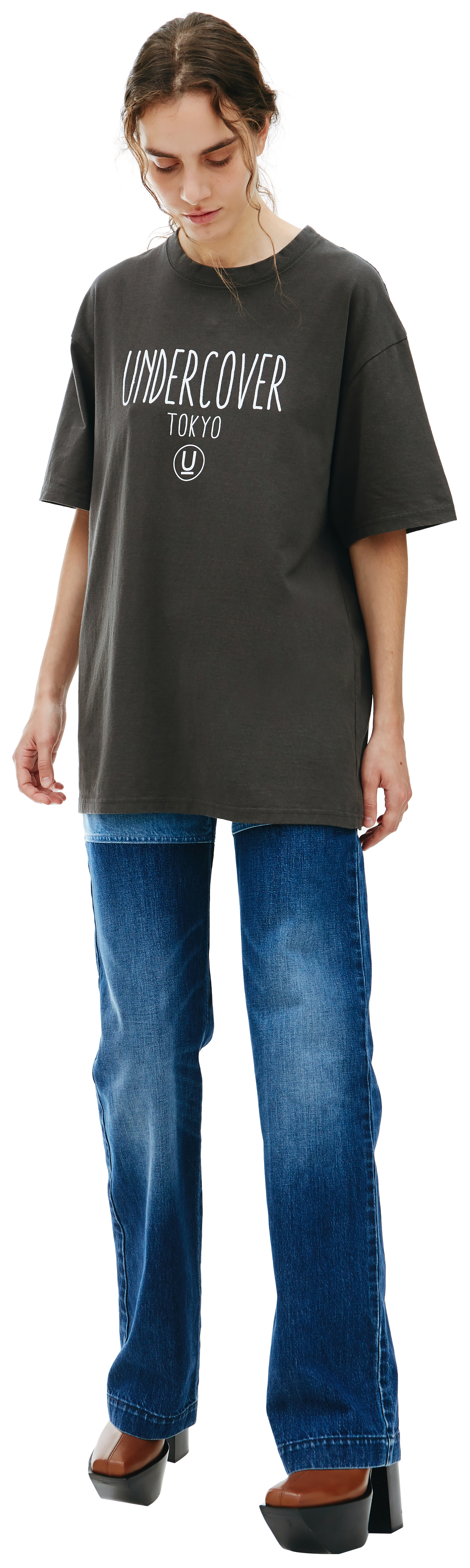 Undercover Grey Logo t-shirt